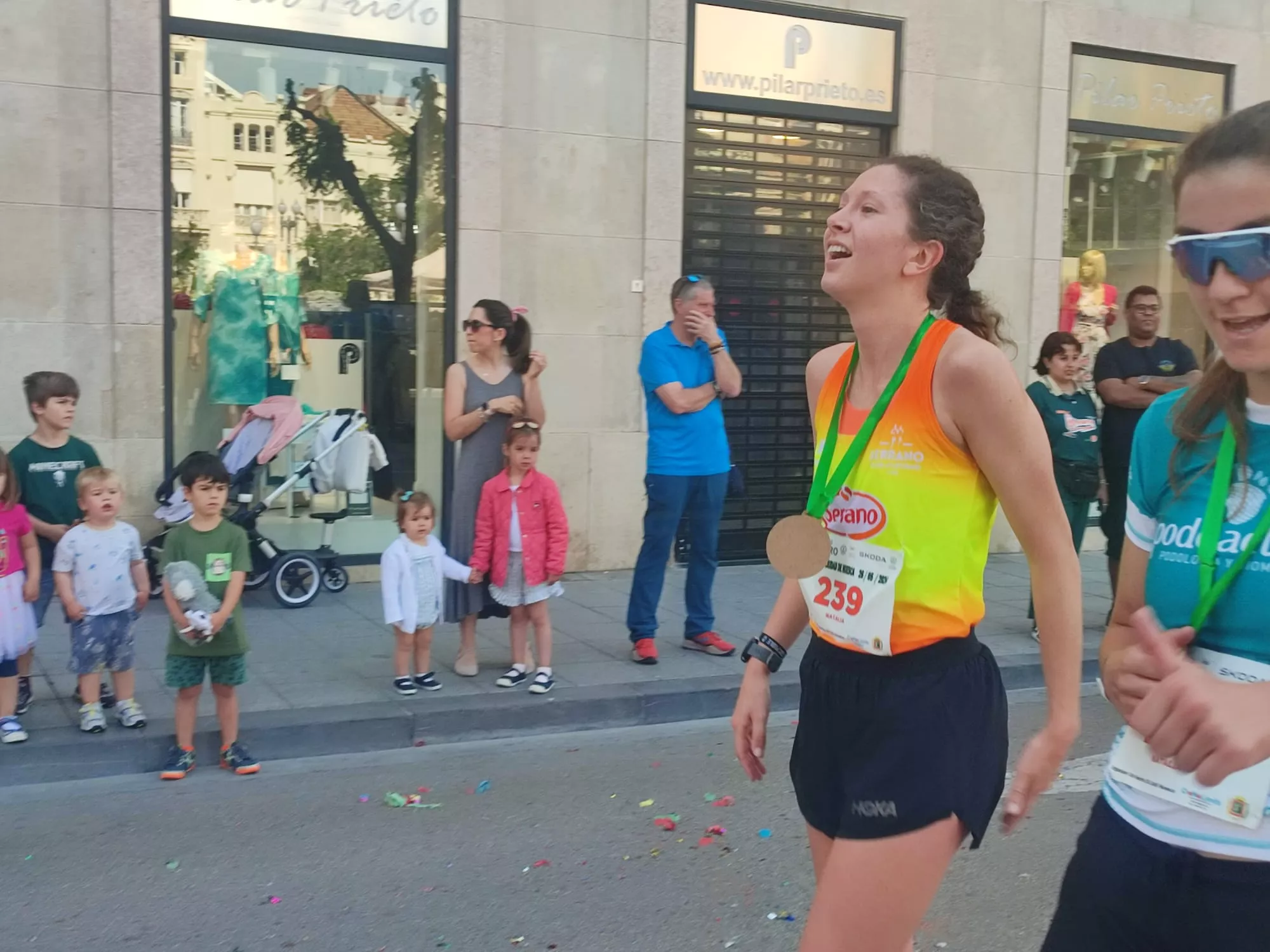 Ganadora 5K femenina