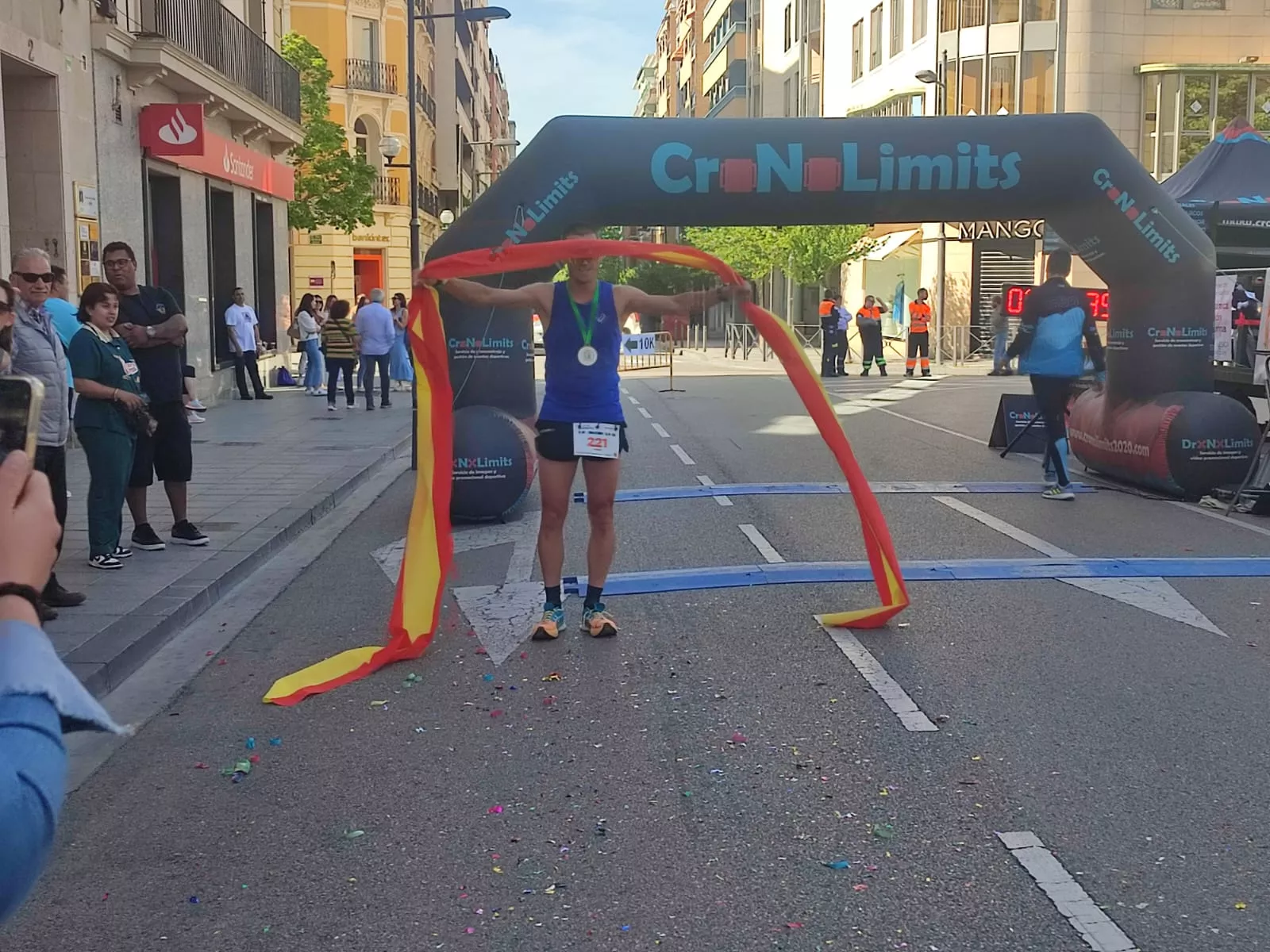 Ganador 5K masculino
