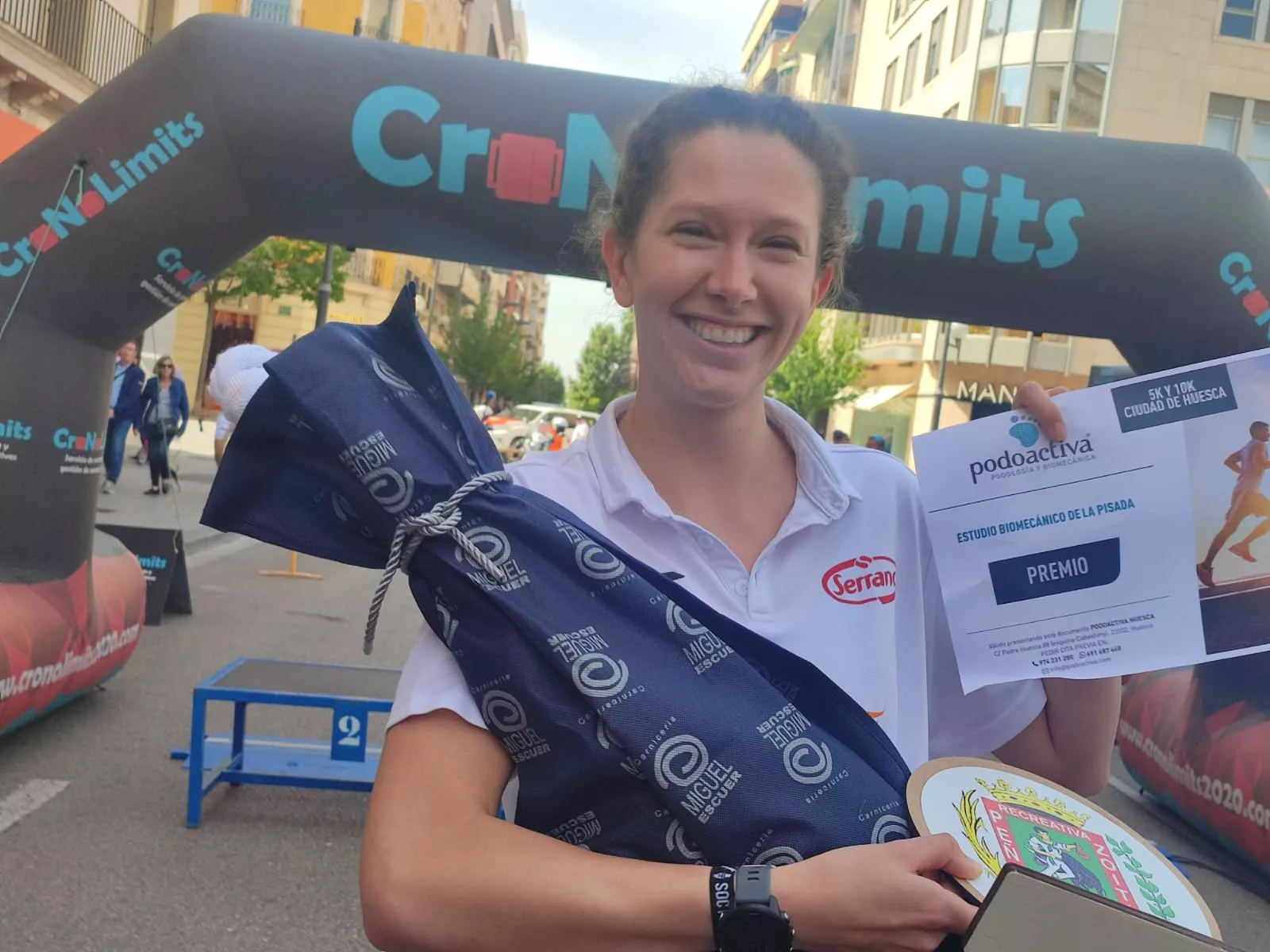 Ganadora 5K femenina