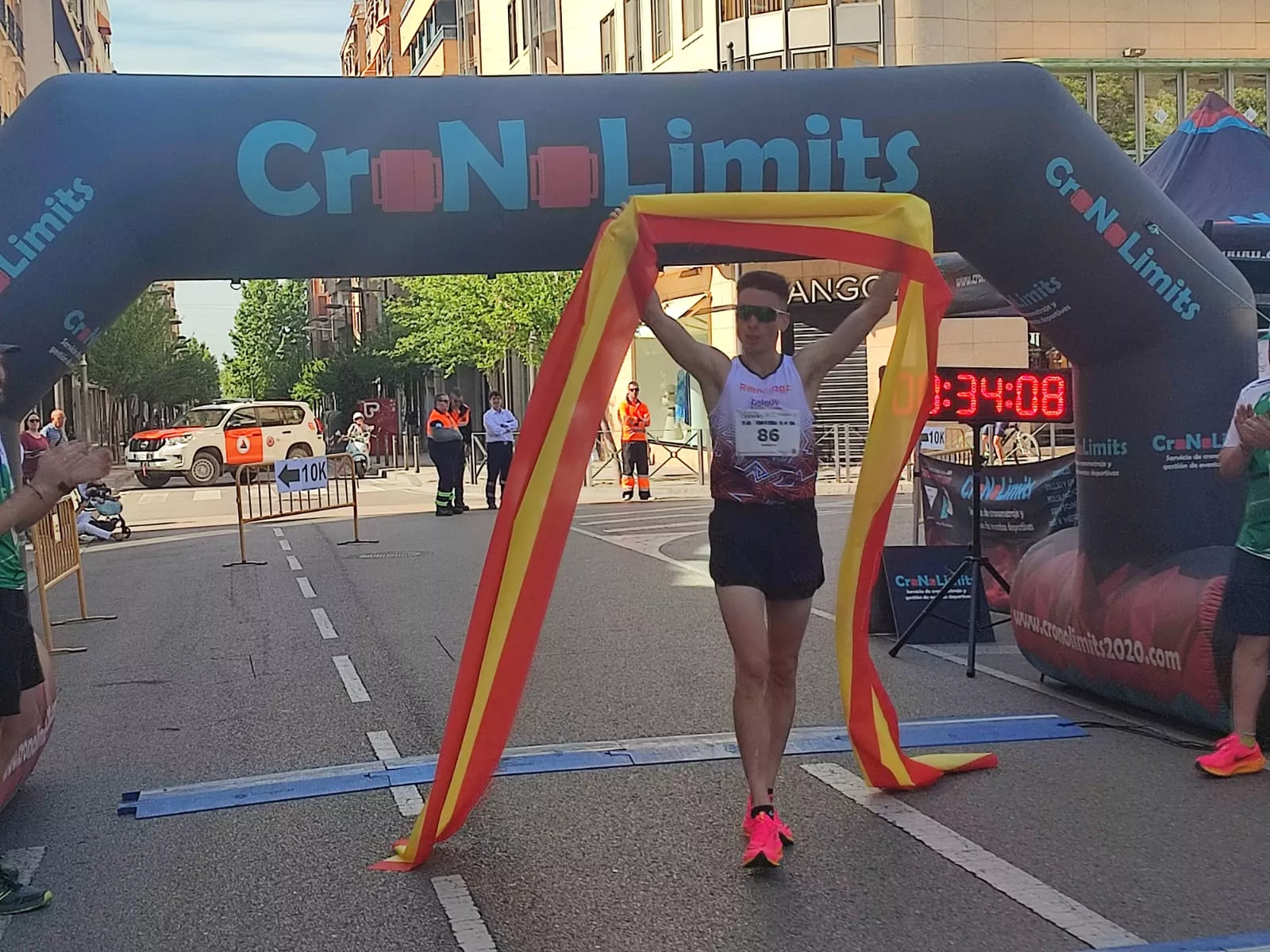 Ganador 10K masculina