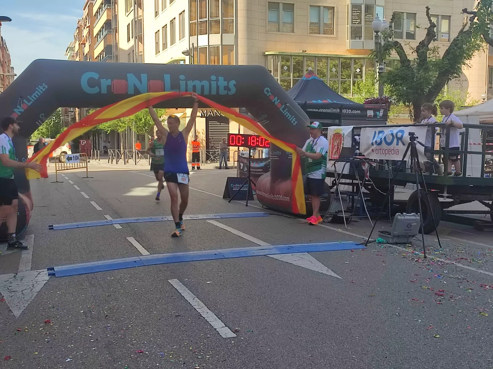 Ganador 5K masculino