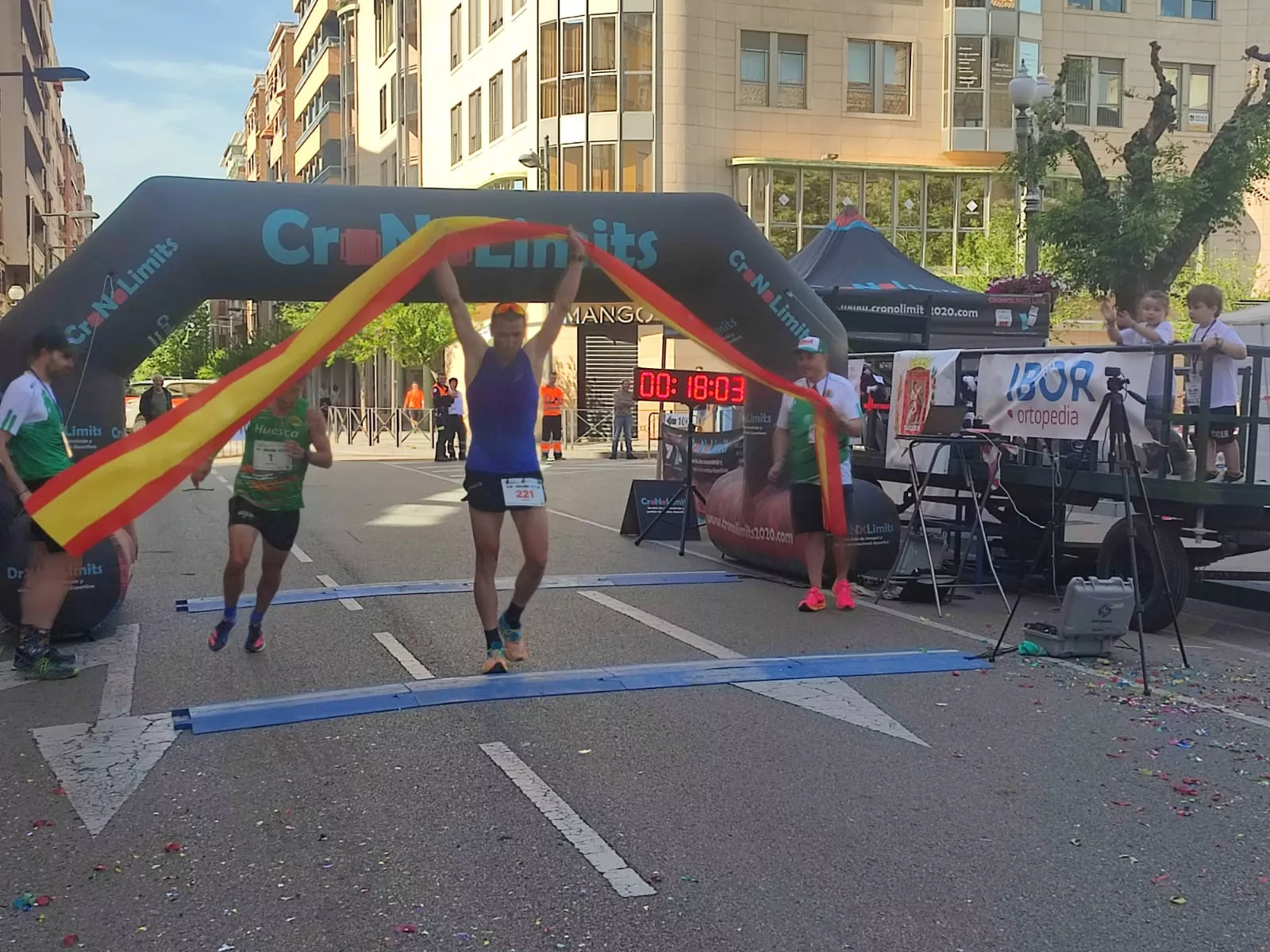 Ganador 5K masculino