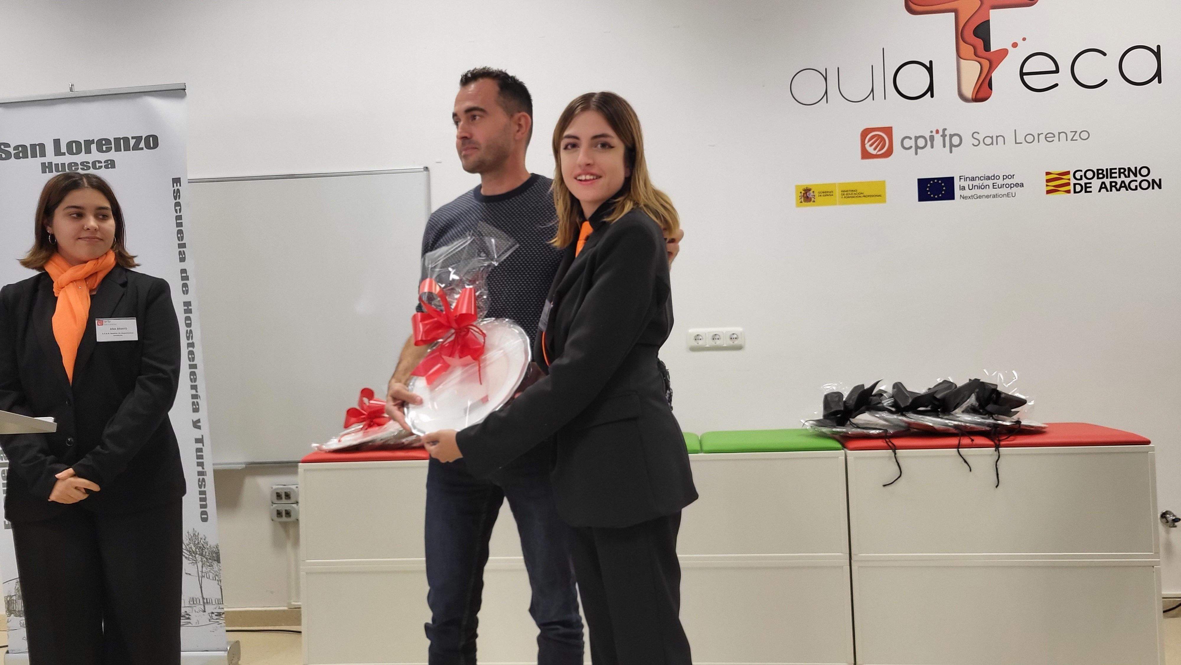 Entrega de los premios de las semanas gastronómicas de la Escuela de Hostelería y Turismo IES San Lorenzo