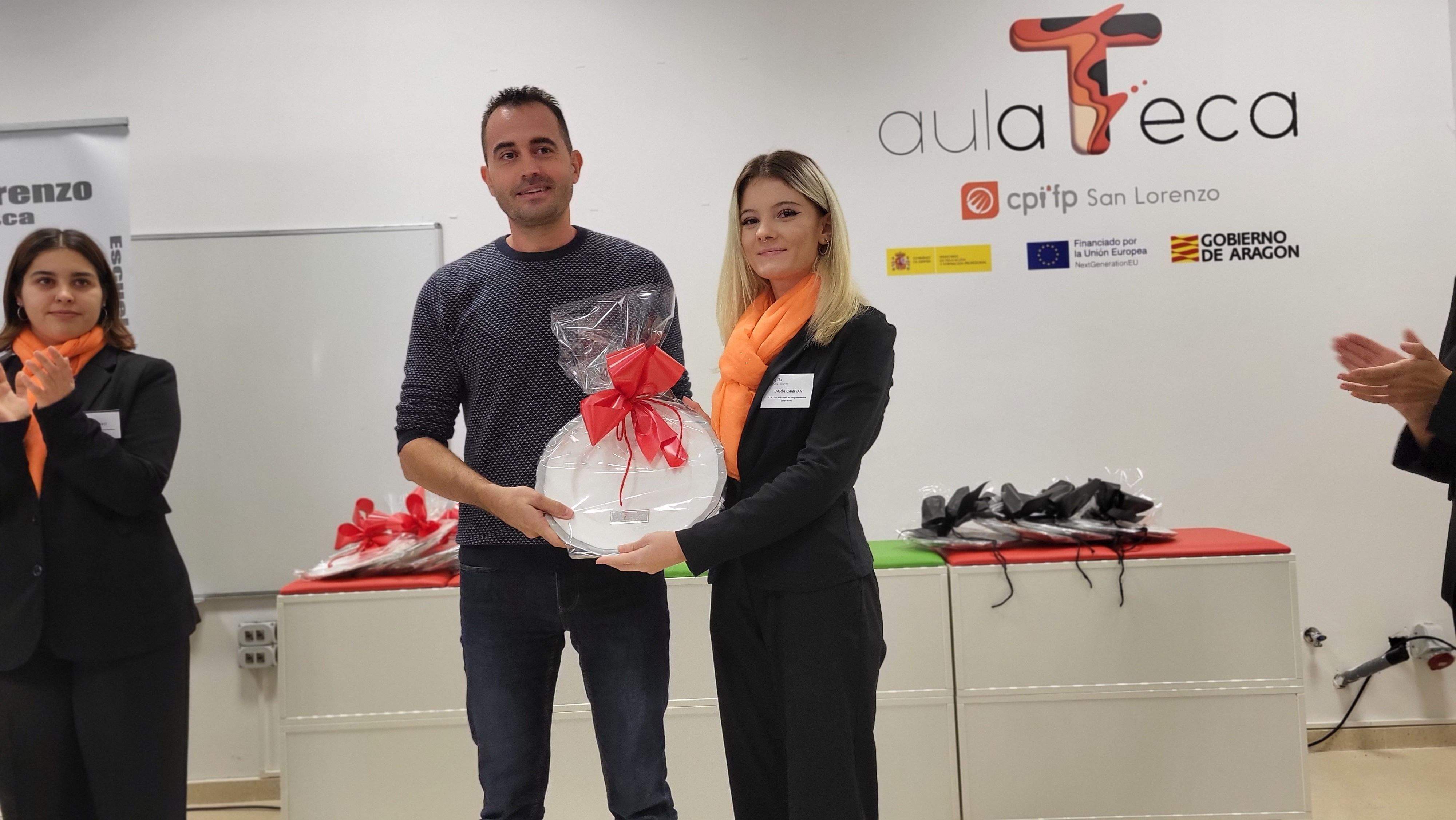 Entrega de los premios de las semanas gastronómicas de la Escuela de Hostelería y Turismo IES San Lorenzo