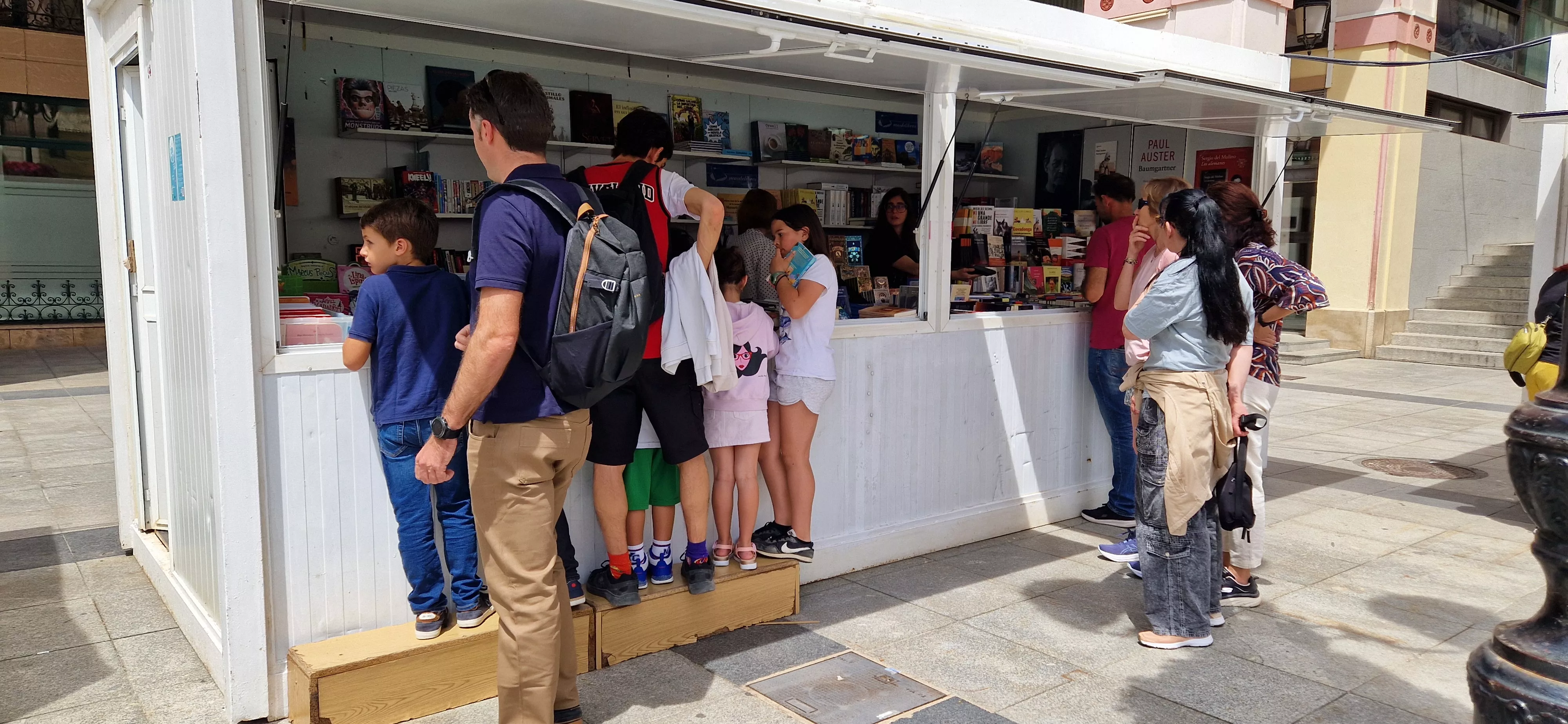 Feria del Libro de Huesca, jornada del domingo 26 de mayo. Foto Myriam Martínez