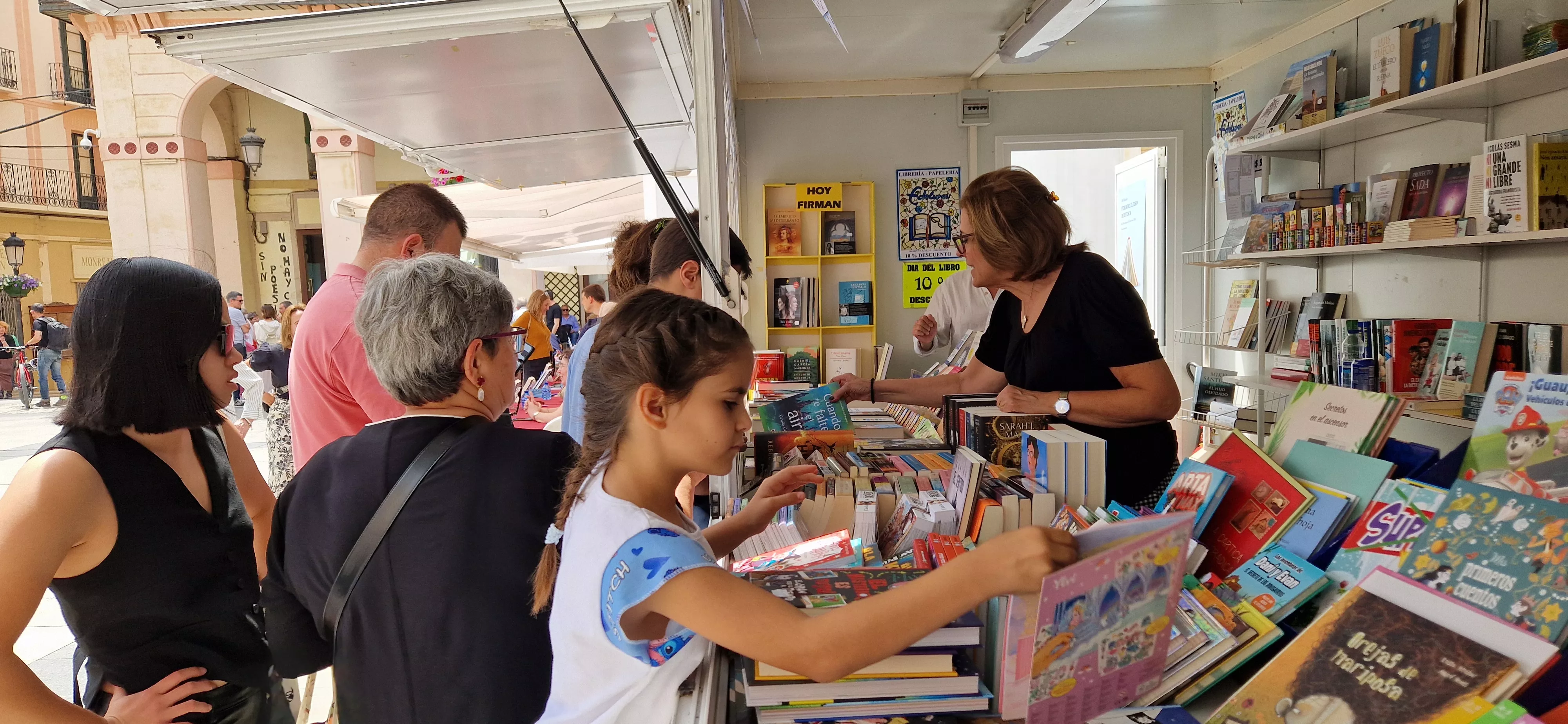 Feria del Libro de Huesca. Foto Myriam Martínez Feria del Libro de Huesca. Foto Myriam Martínez