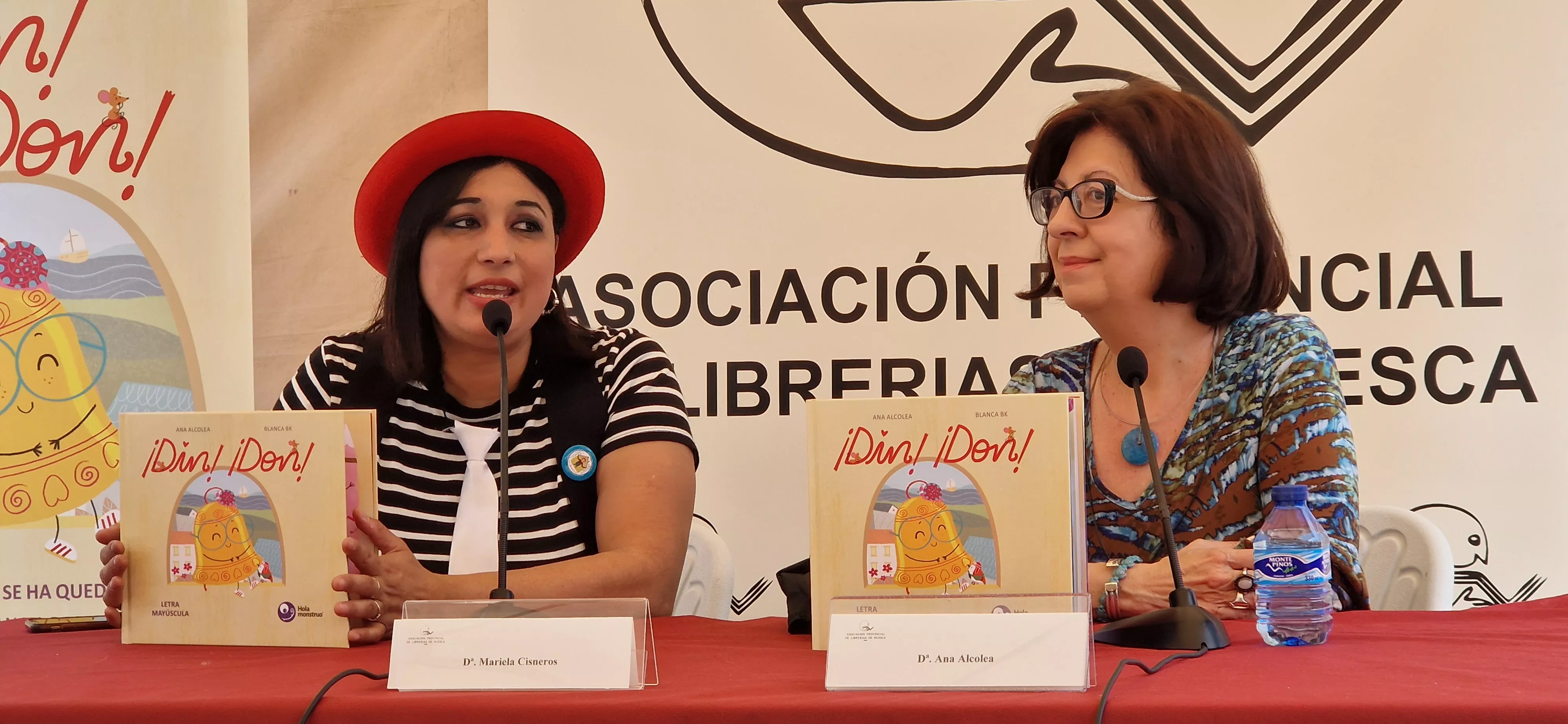 Mariela Cisneros y Ana Alcolea. Foto Myriam Martínez