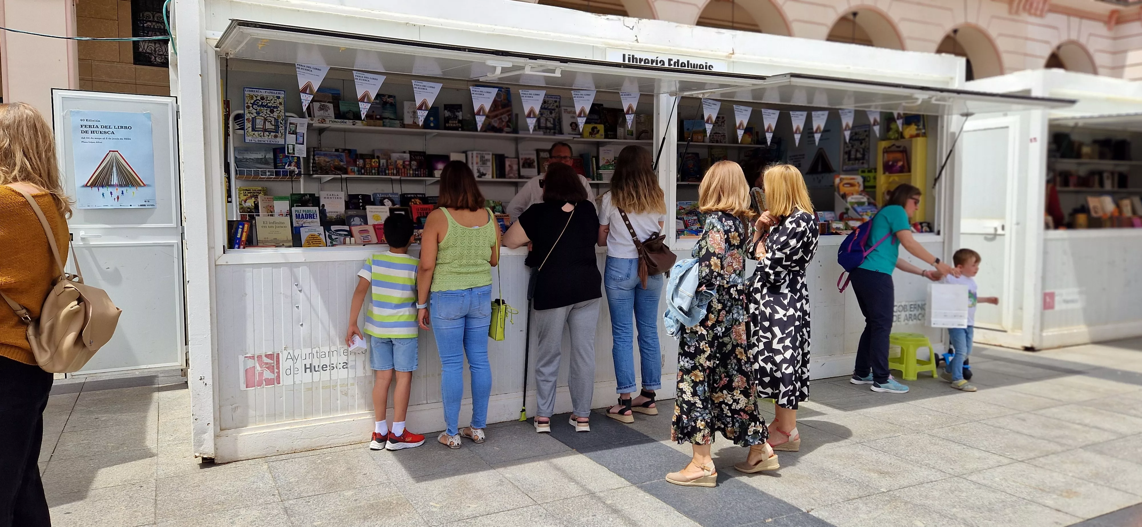 Feria del Libro de Huesca. Foto Myriam Martínez