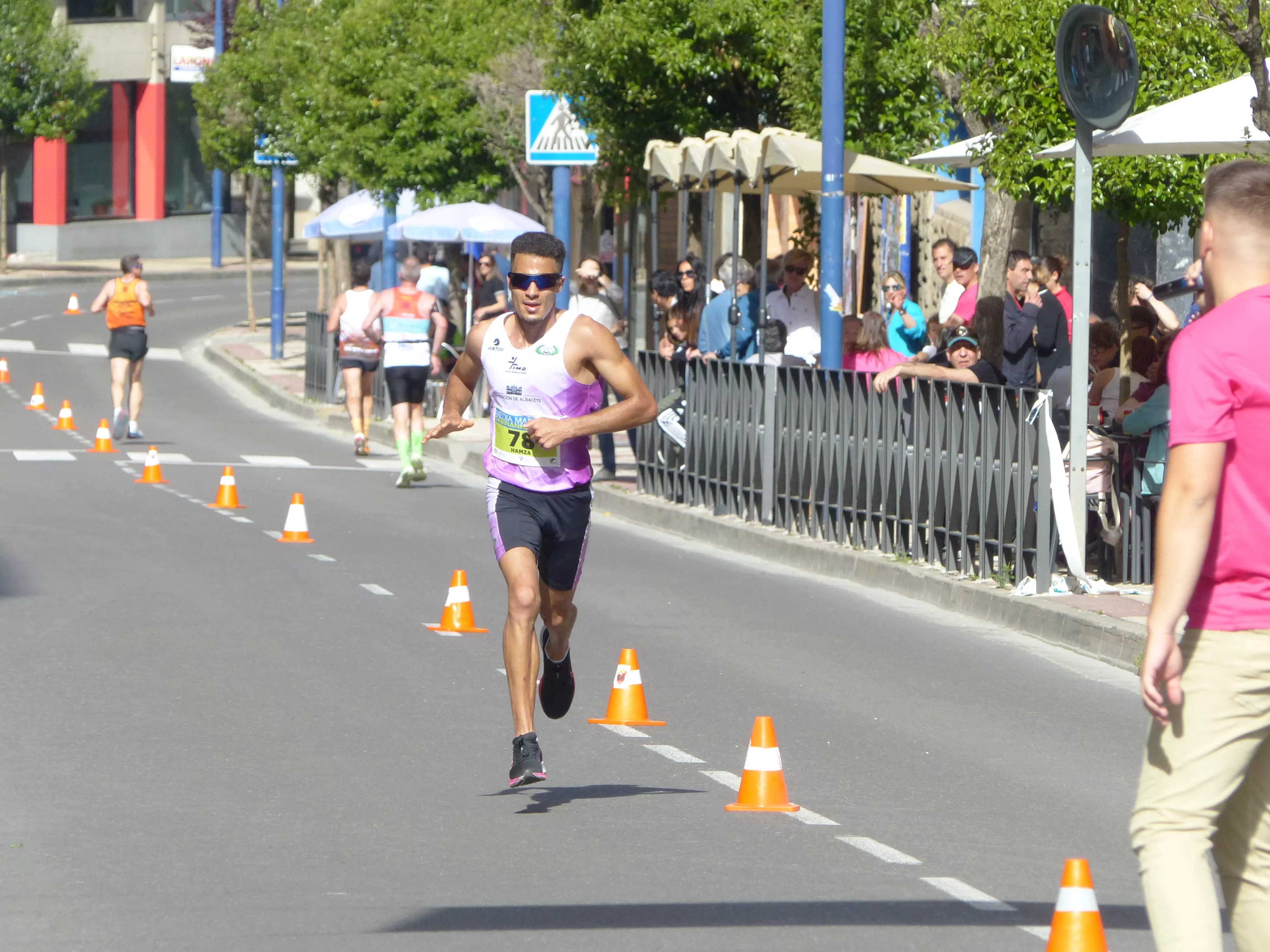 Segundo en meta. Foto: Andrés Alcaraz