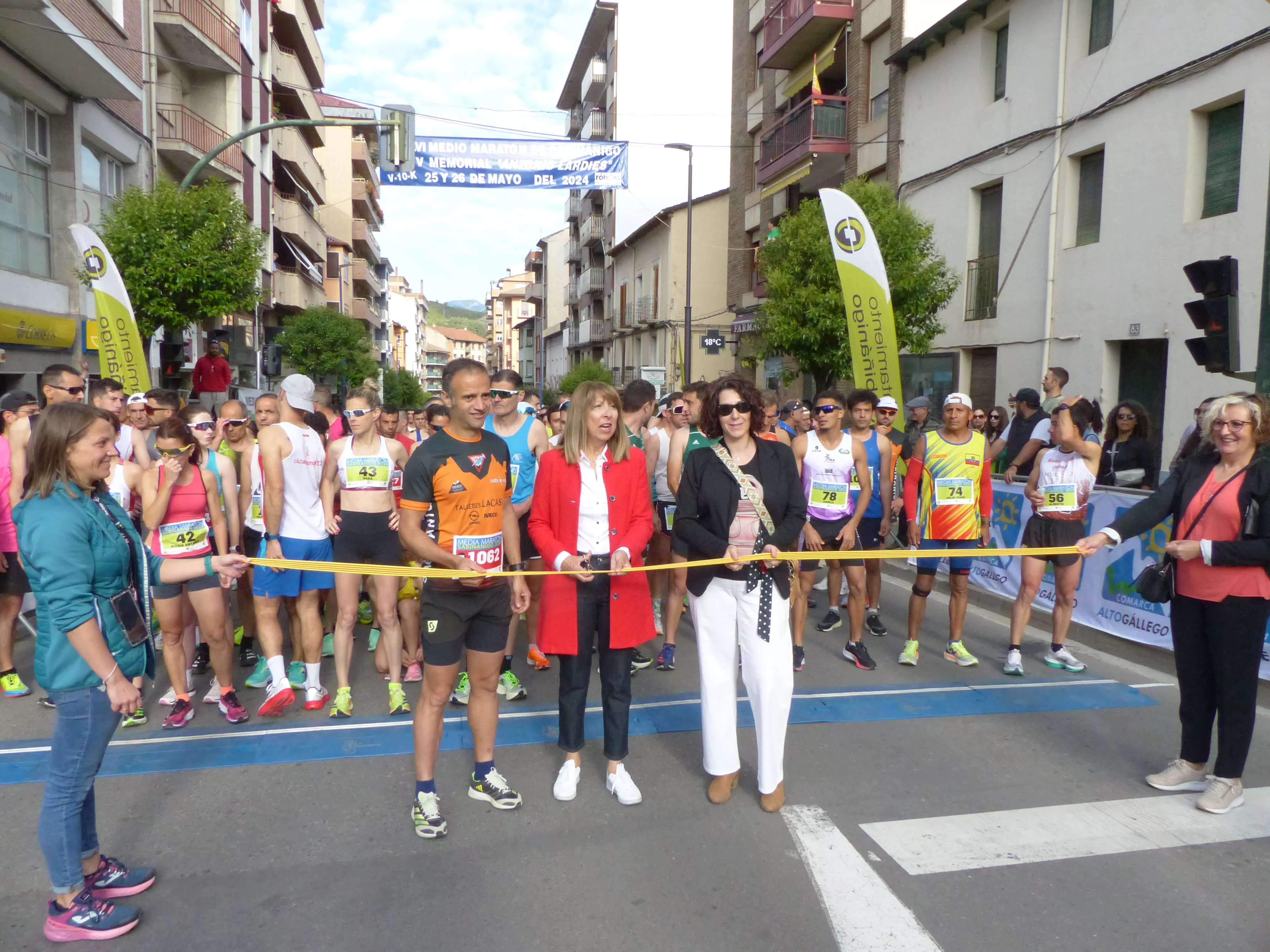 Medio Maratón y 10K Sabiñánigo. Foto Andrés Alcaraz