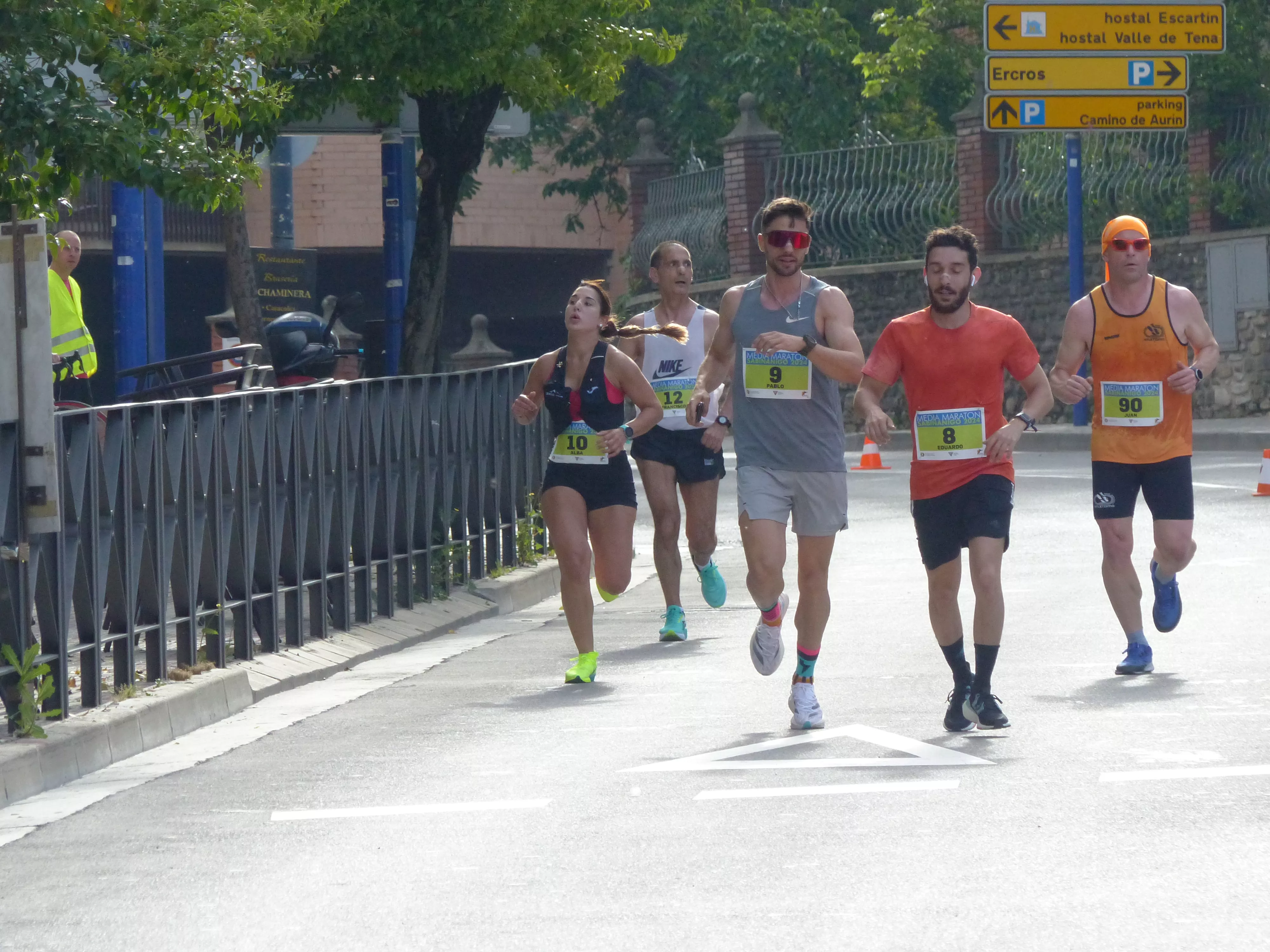 Medio Maratón y 10K Sabiñánigo. Foto Andrés Alcaraz