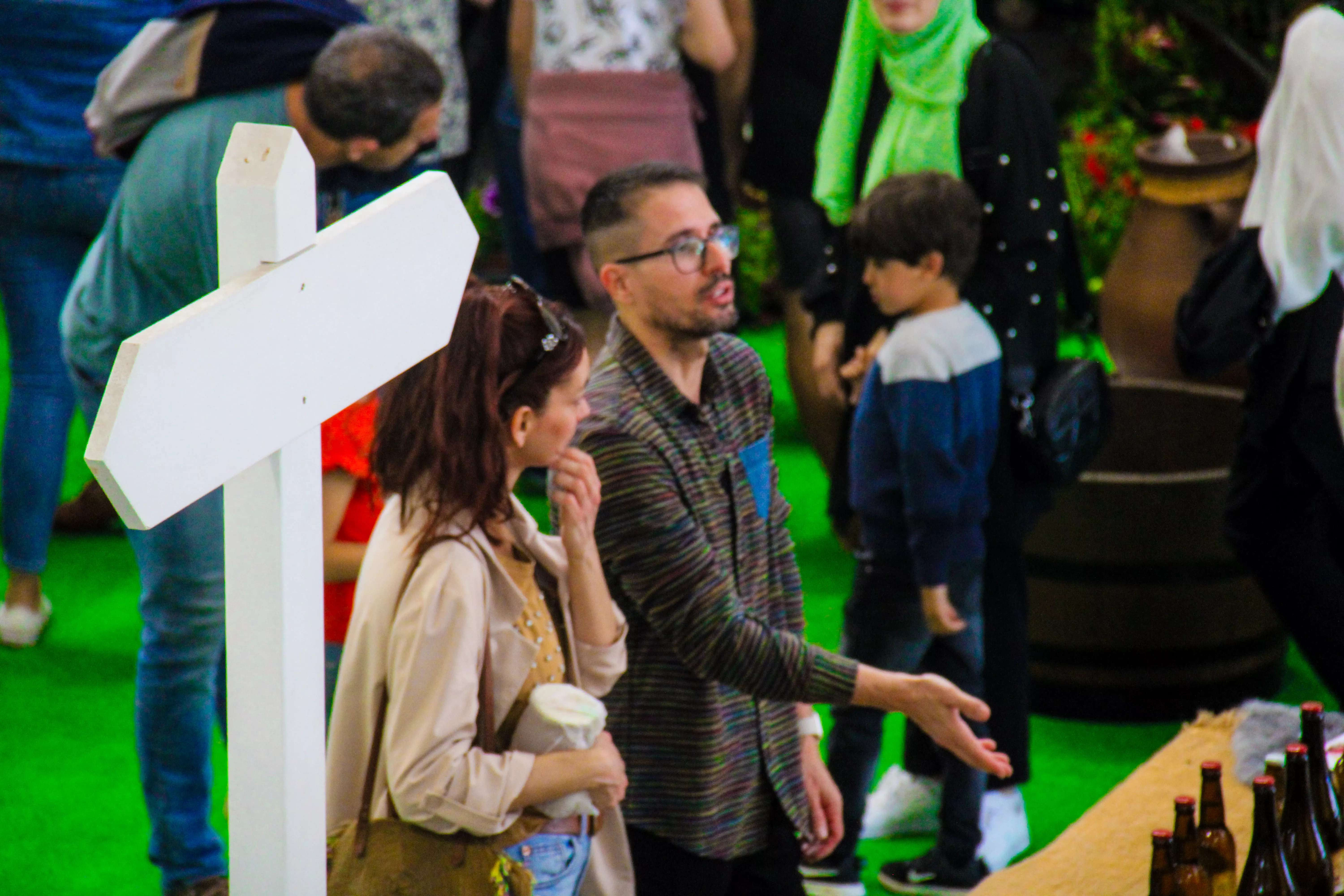Público en la Feria de la Primavera de Biescas. Foto J. Molino Guisado
