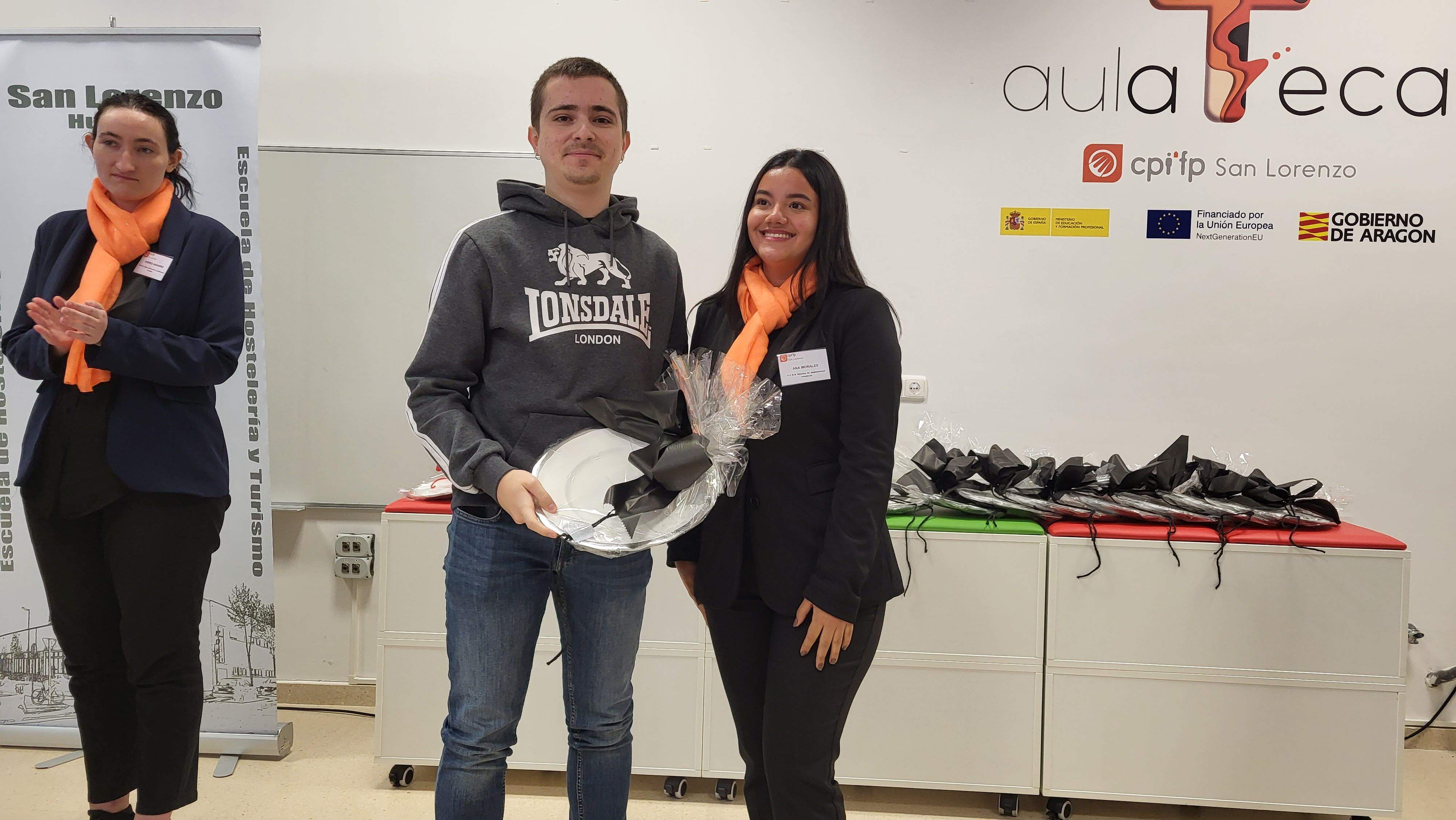 Entrega de los premios de las semanas gastronómicas de la Escuela de Hostelería y Turismo IES San Lorenzo