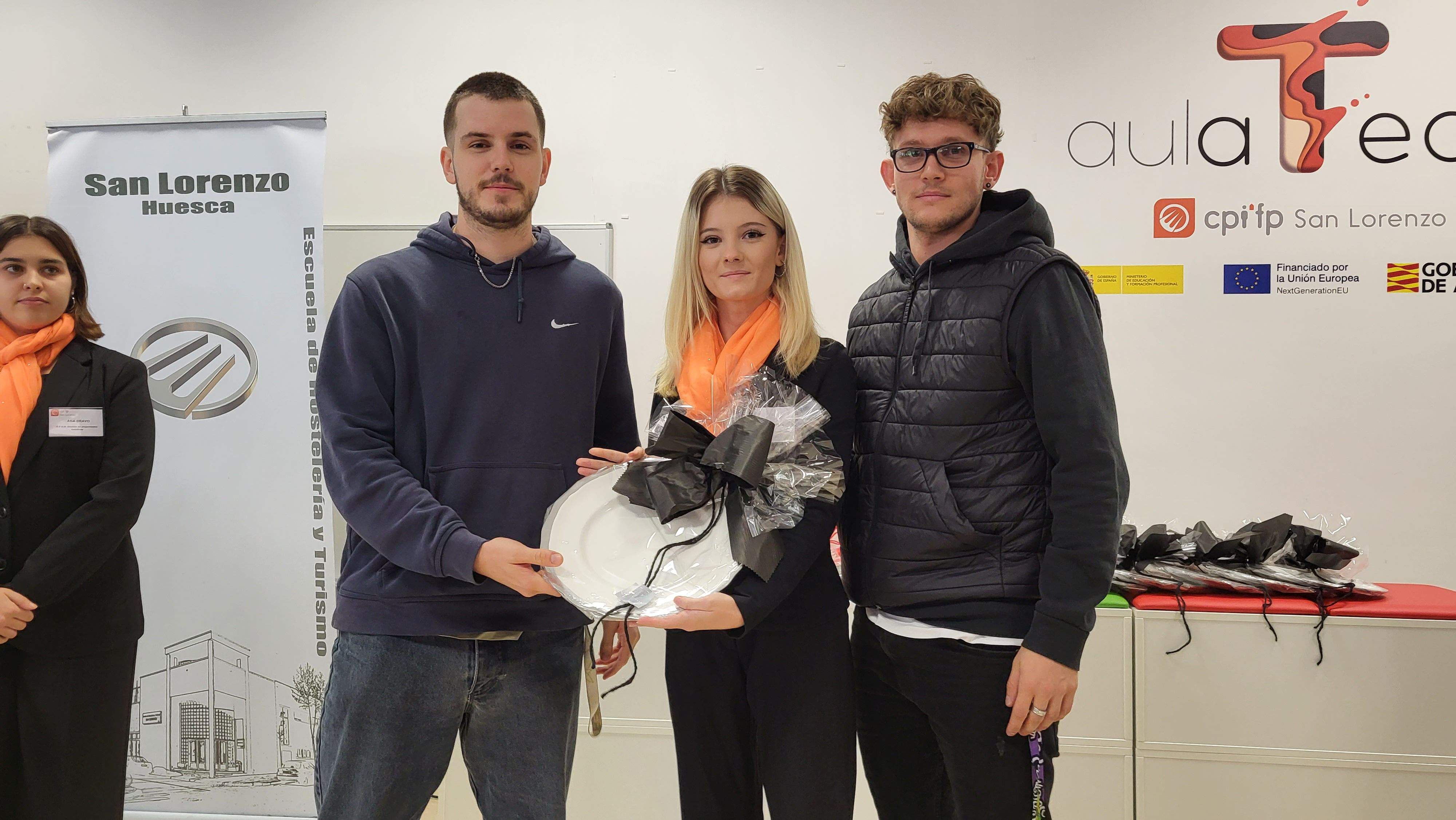 Entrega de los premios de las semanas gastronómicas de la Escuela de Hostelería y Turismo IES San Lorenzo