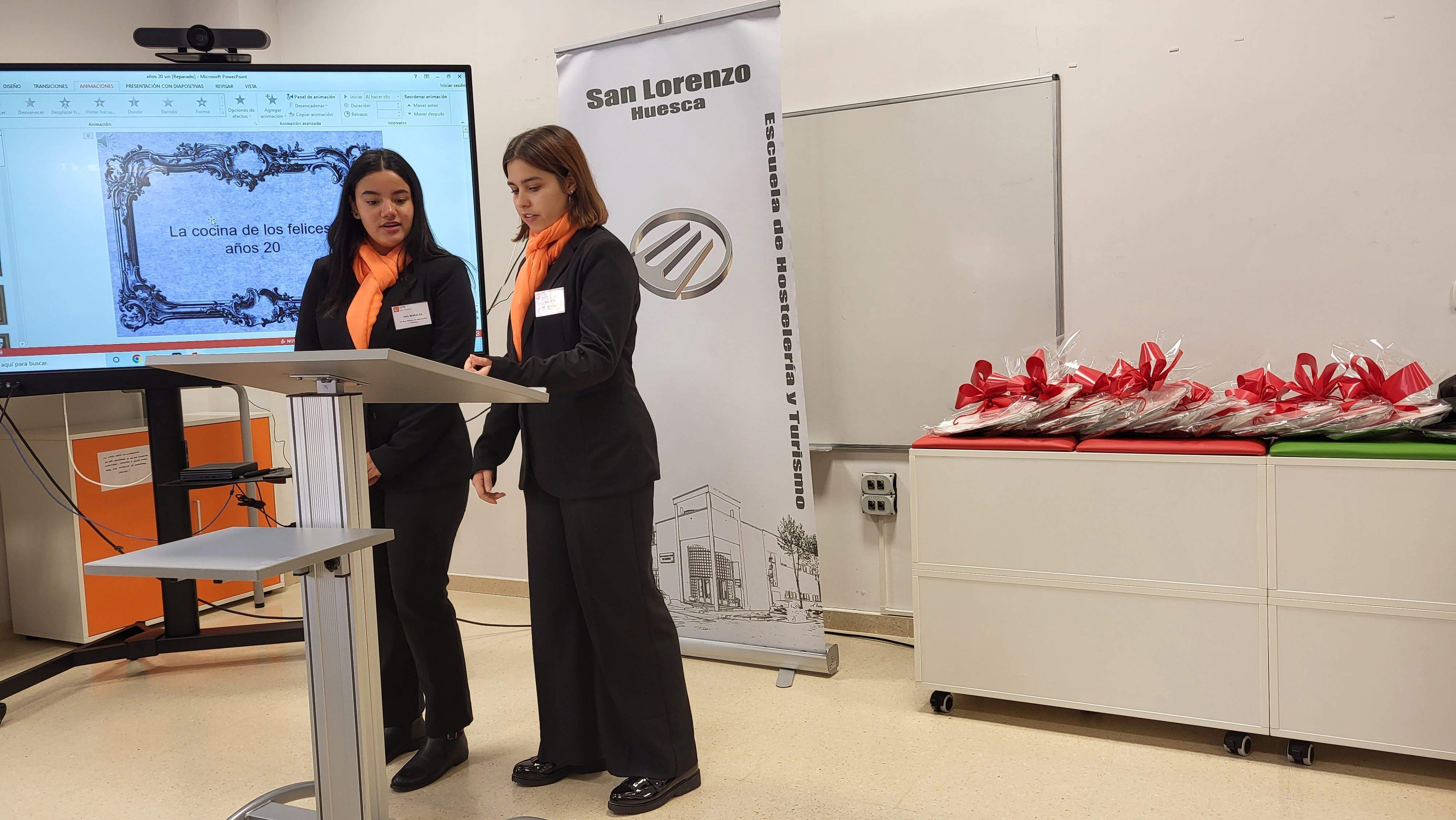 Entrega de los premios de las semanas gastronómicas de la Escuela de Hostelería y Turismo IES San Lorenzo