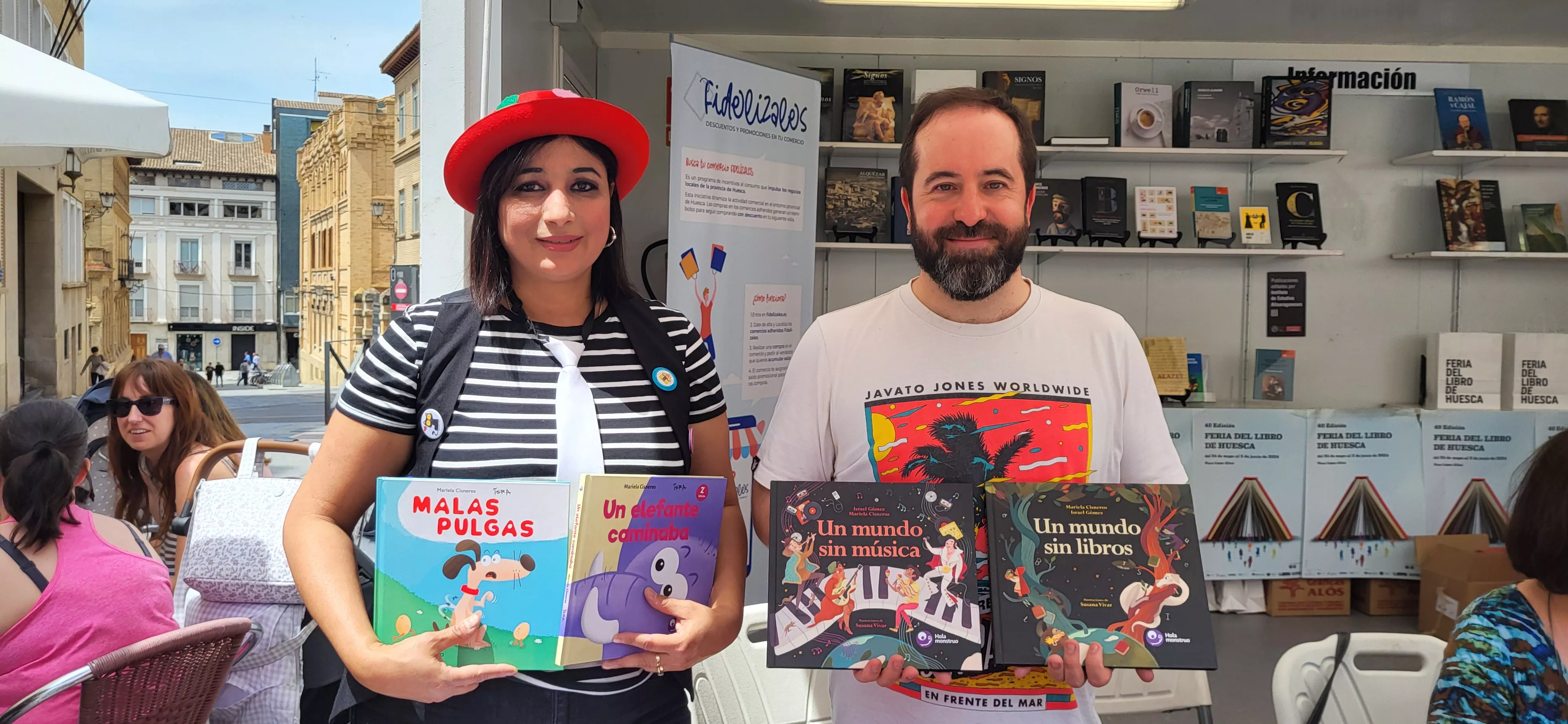 Israel Gómez y Mariela Cisneros. Foto Mercedes Manterola