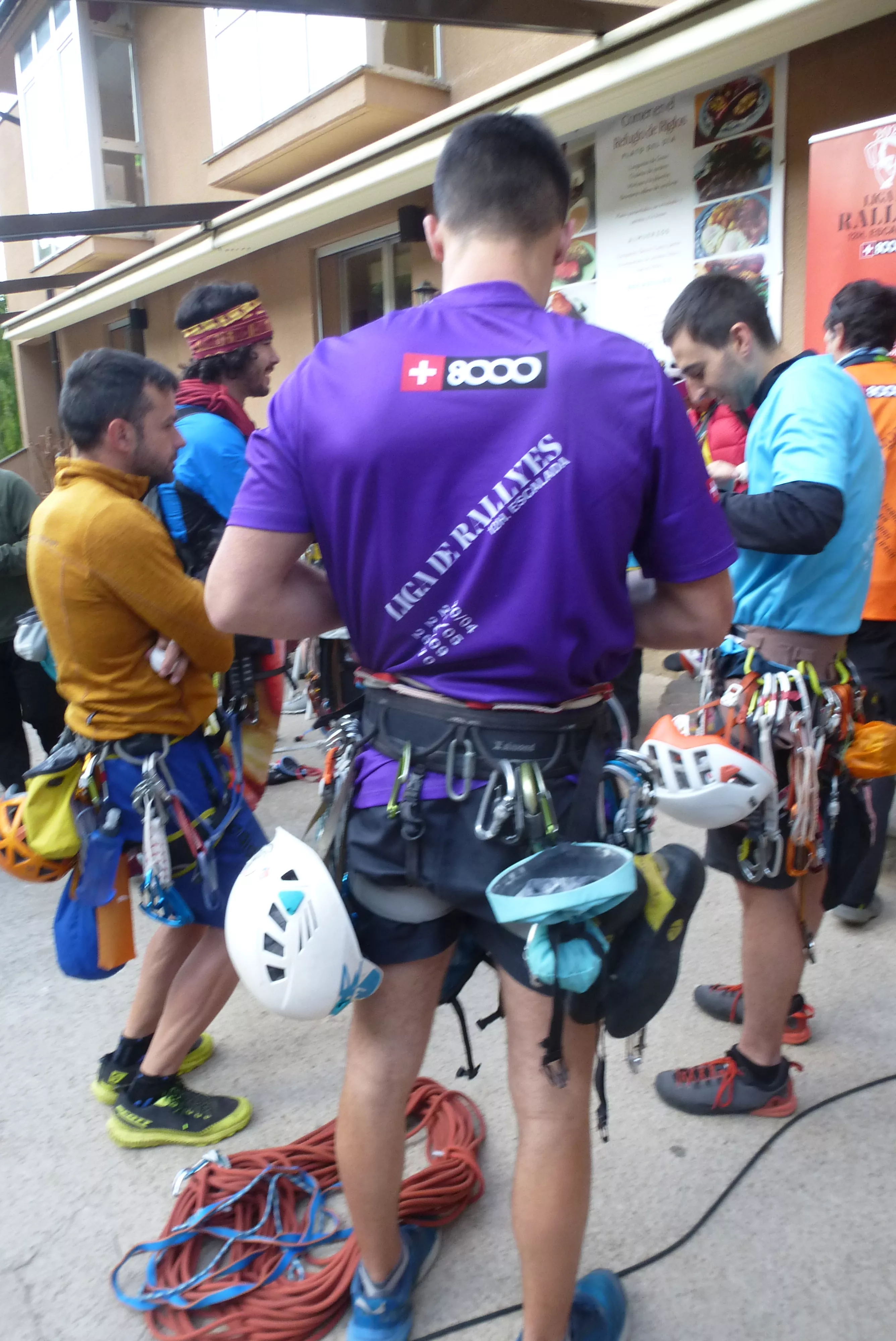 Rally 12 Horas de Escalada en Riglos. Foto: Peña Guara