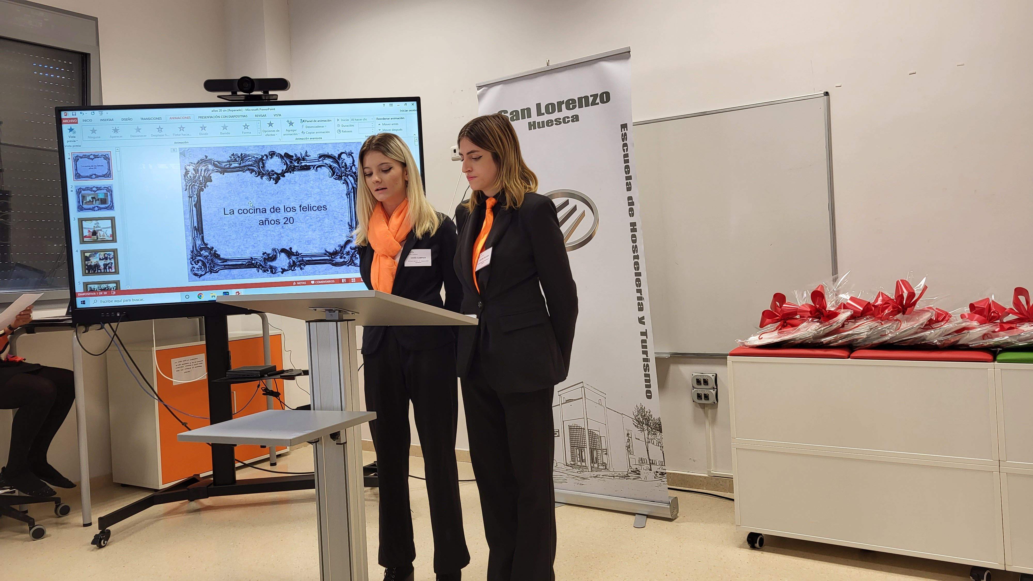 Entrega de los premios de las semanas gastronómicas de la Escuela de Hostelería y Turismo IES San Lorenzo