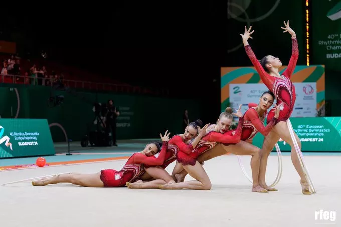 España conquista Budapest. Foto RFEG