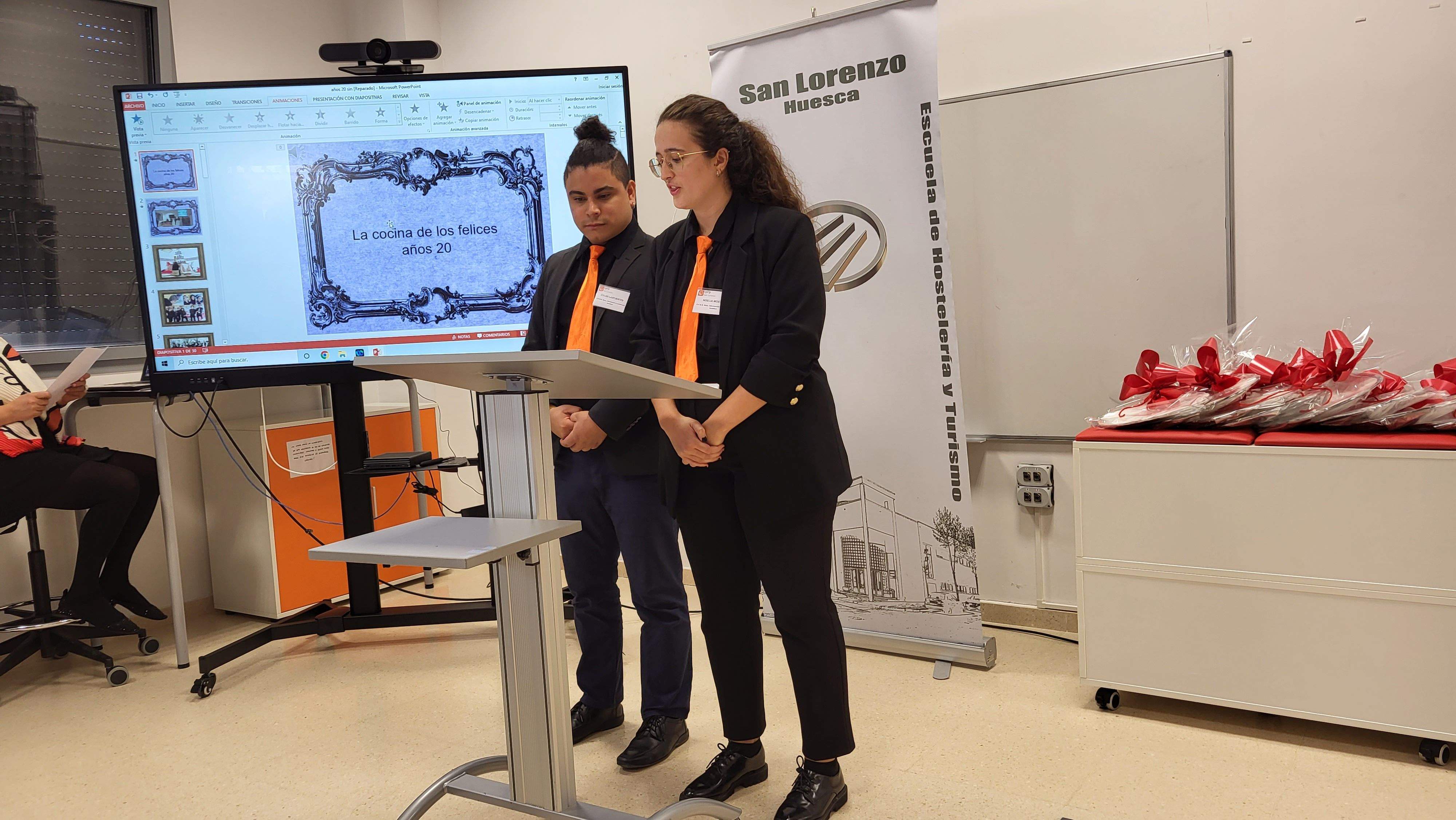 Entrega de los premios de las semanas gastronómicas de la Escuela de Hostelería y Turismo IES San Lorenzo