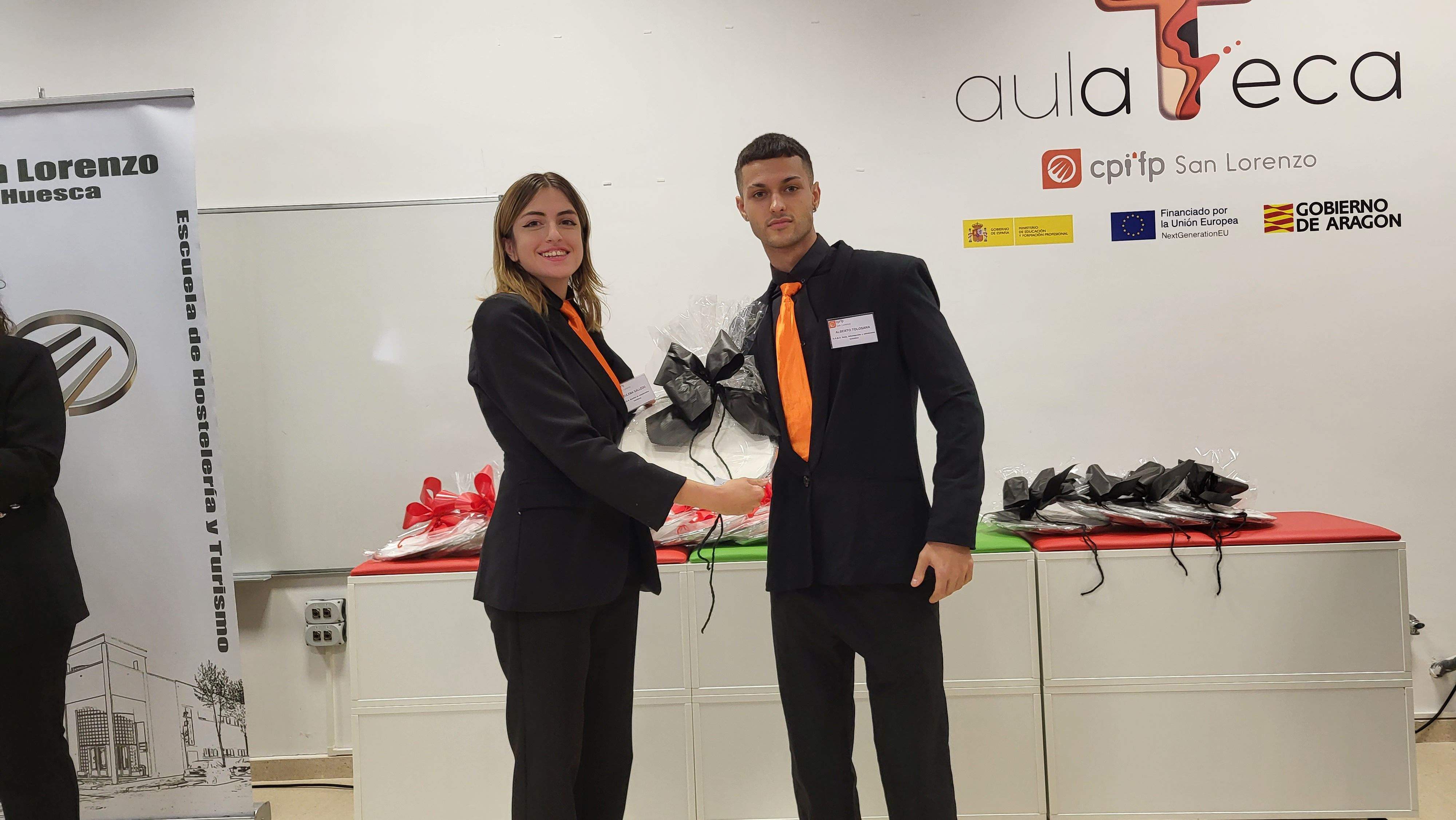 Entrega de los premios de las semanas gastronómicas de la Escuela de Hostelería y Turismo IES San Lorenzo