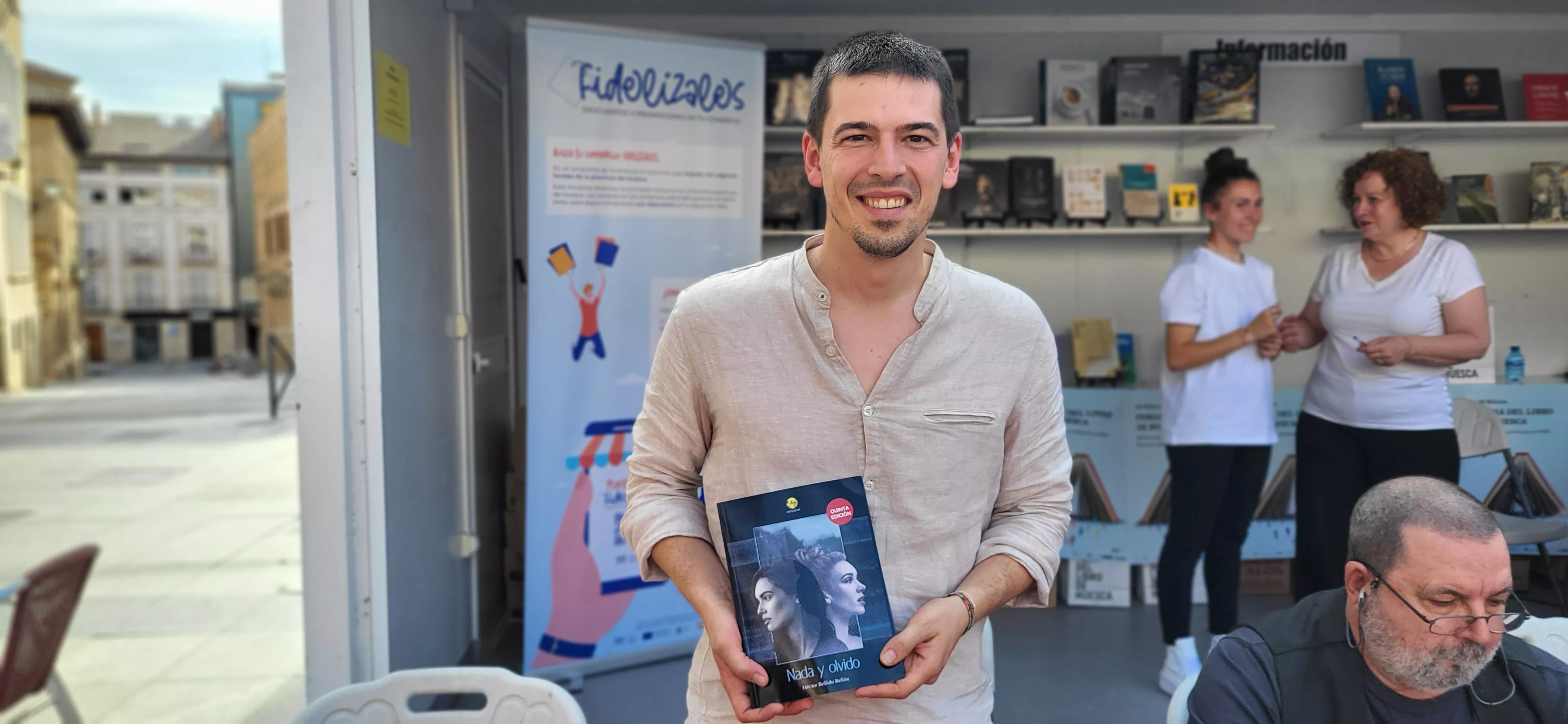 Héctor Bellido, autor de "Nada y olvido". Foto Mercedes Manterola