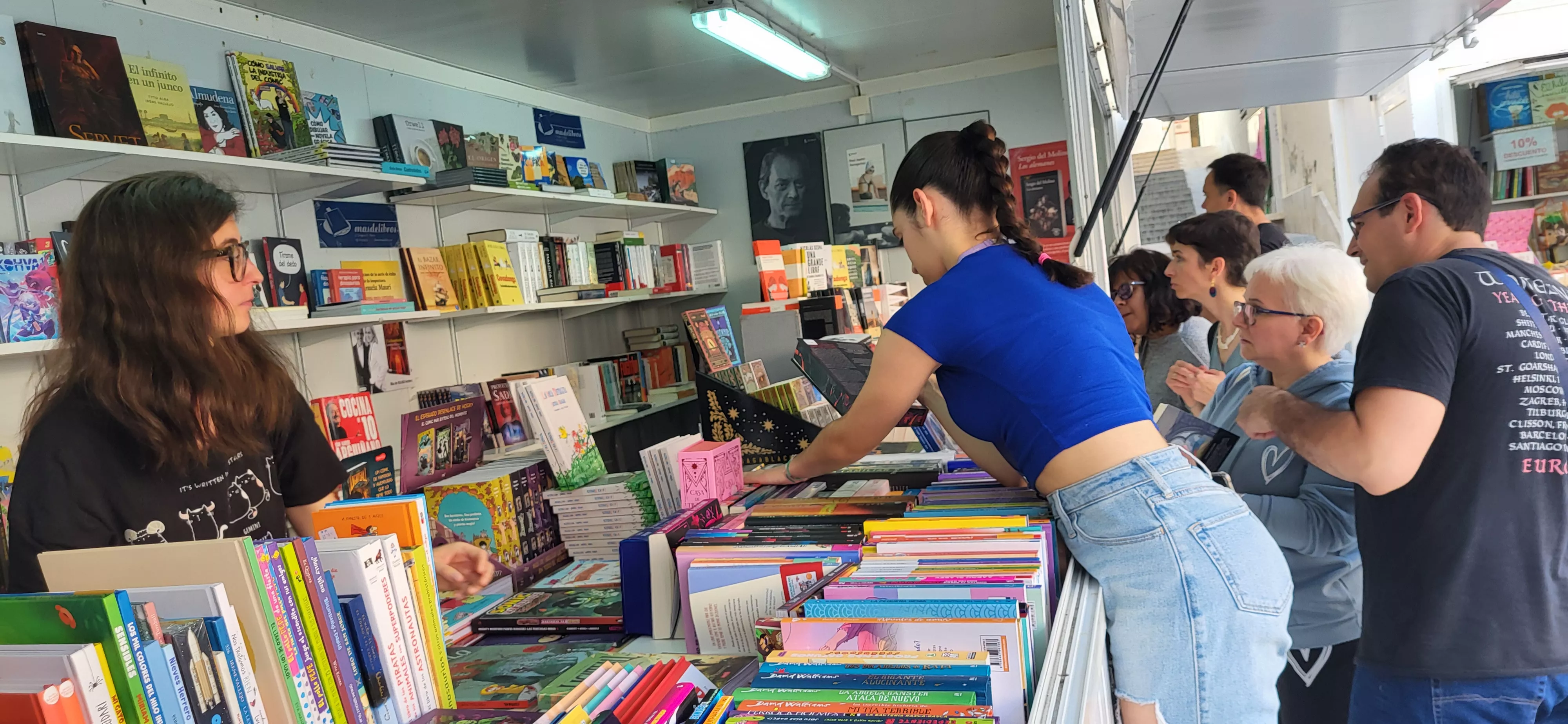 Feria del Libro de Huesca. Foto Mercedes Manterola