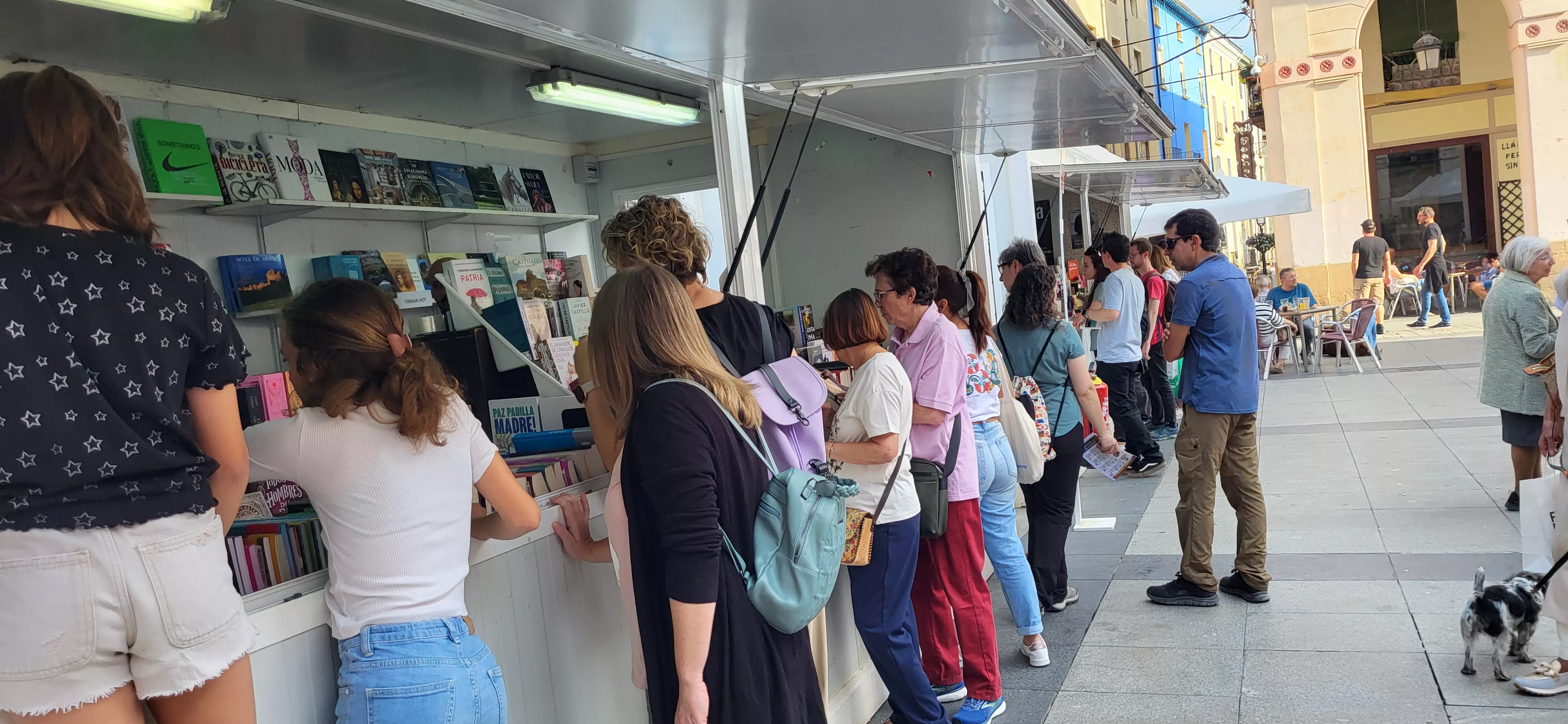 Feria del Libro de Huesca. Foto Mercedes Manterola Feria del Libro de Huesca. Foto Mercedes Manterola