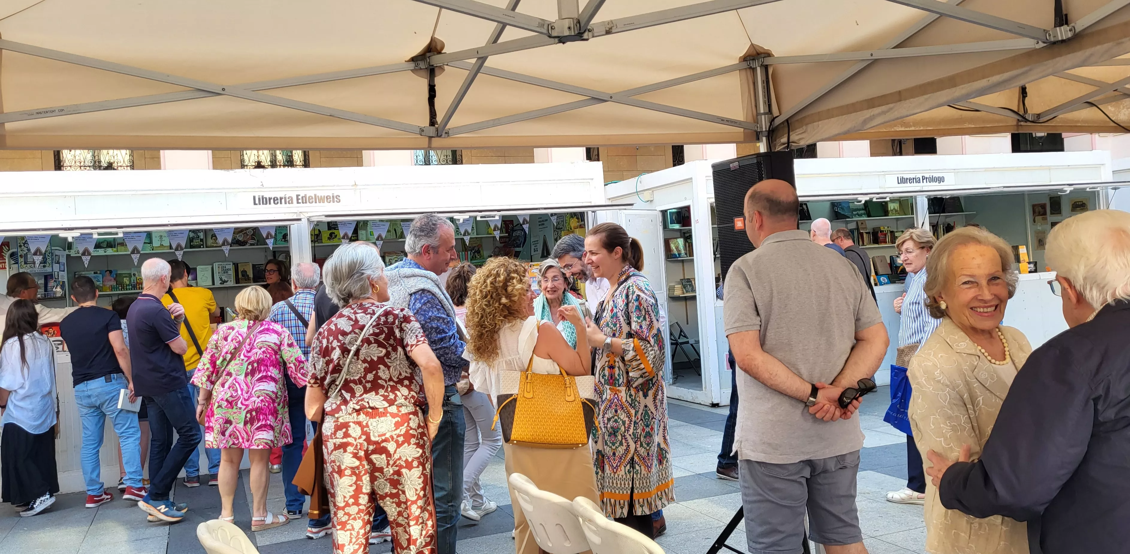 Feria del Libro de Huesca. Foto Mercedes Manterola