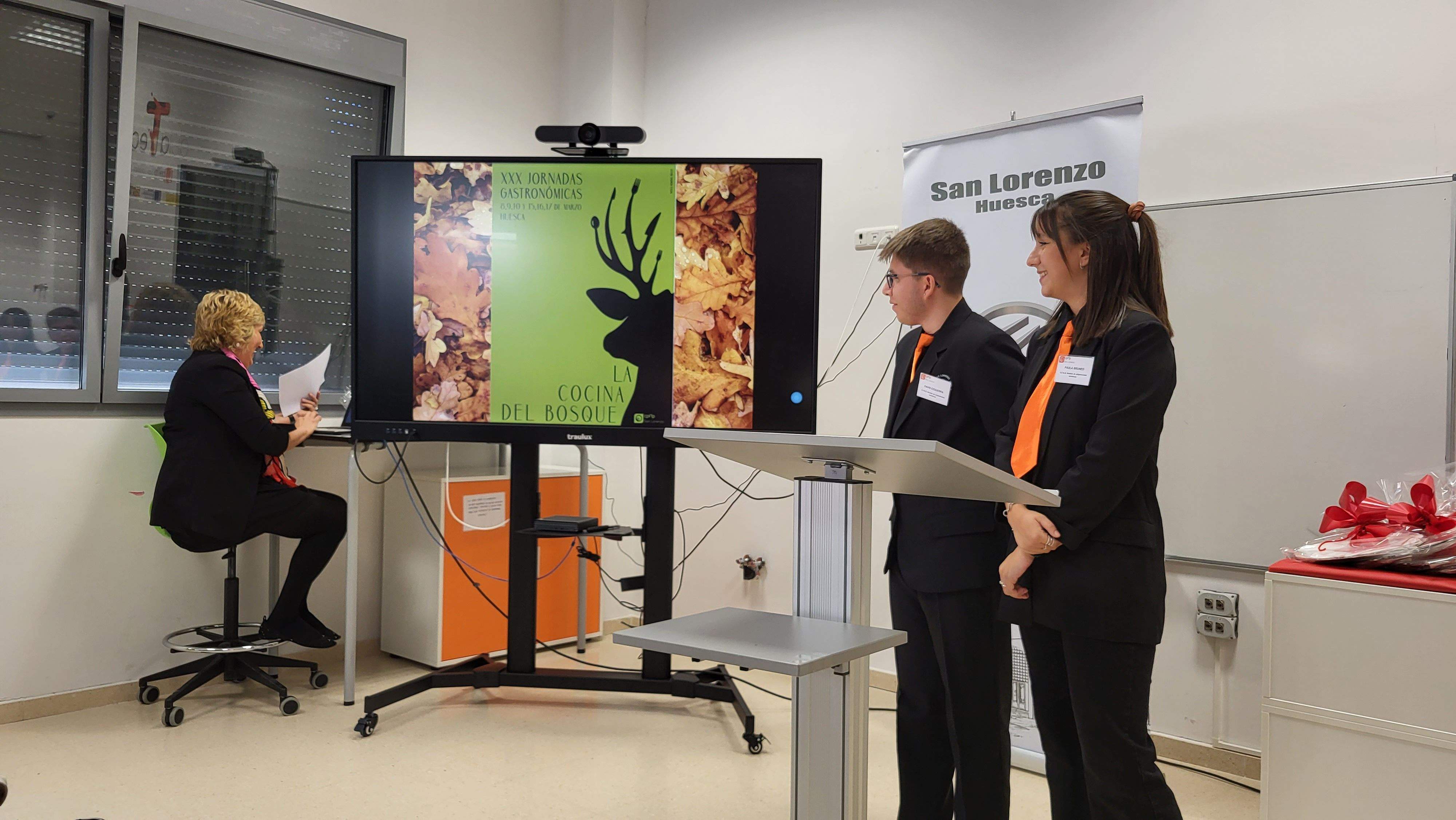 Entrega de los premios de las semanas gastronómicas de la Escuela de Hostelería y Turismo IES San Lorenzo