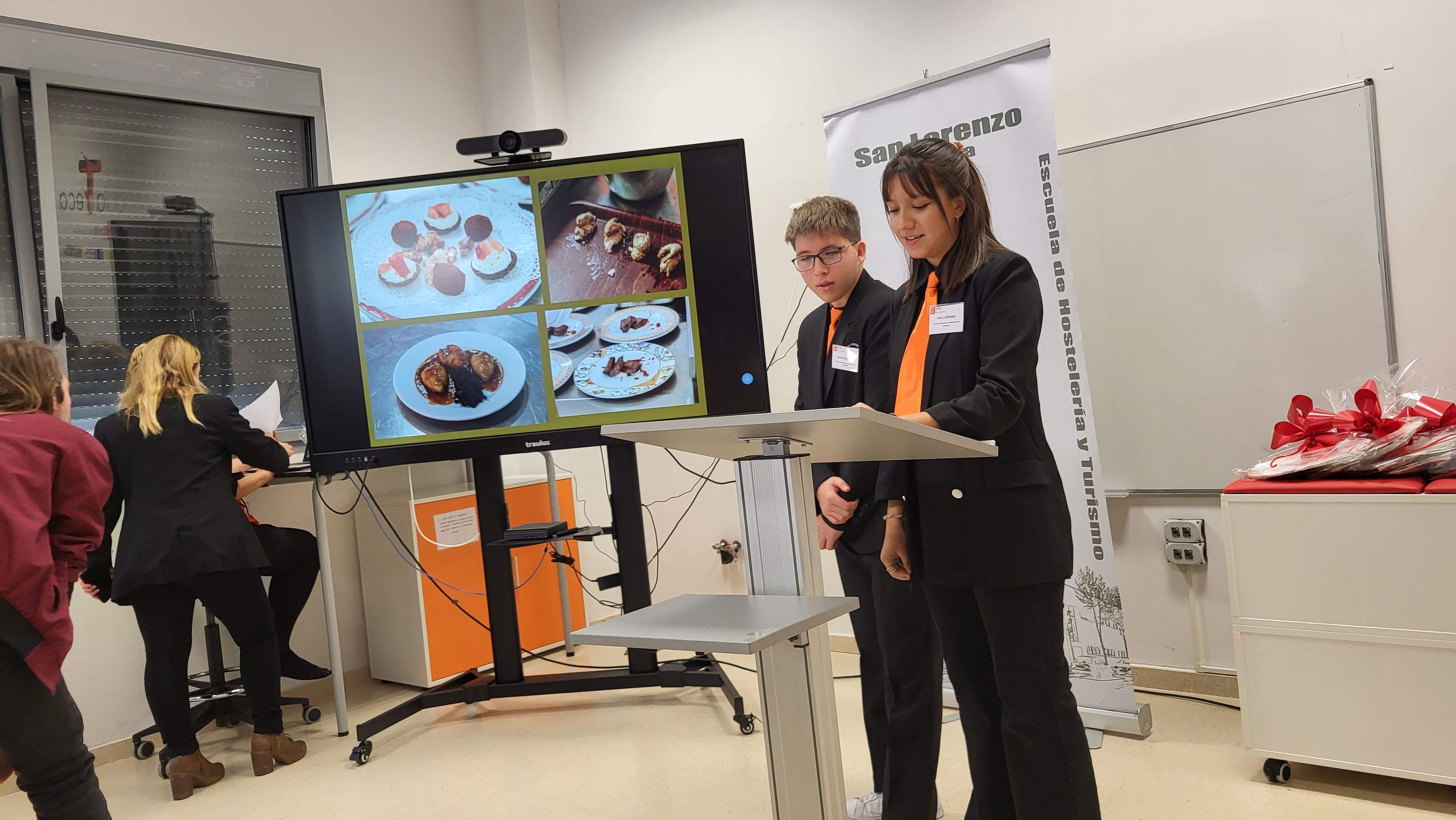 Entrega de los premios de las semanas gastronómicas de la Escuela de Hostelería y Turismo IES San Lorenzo