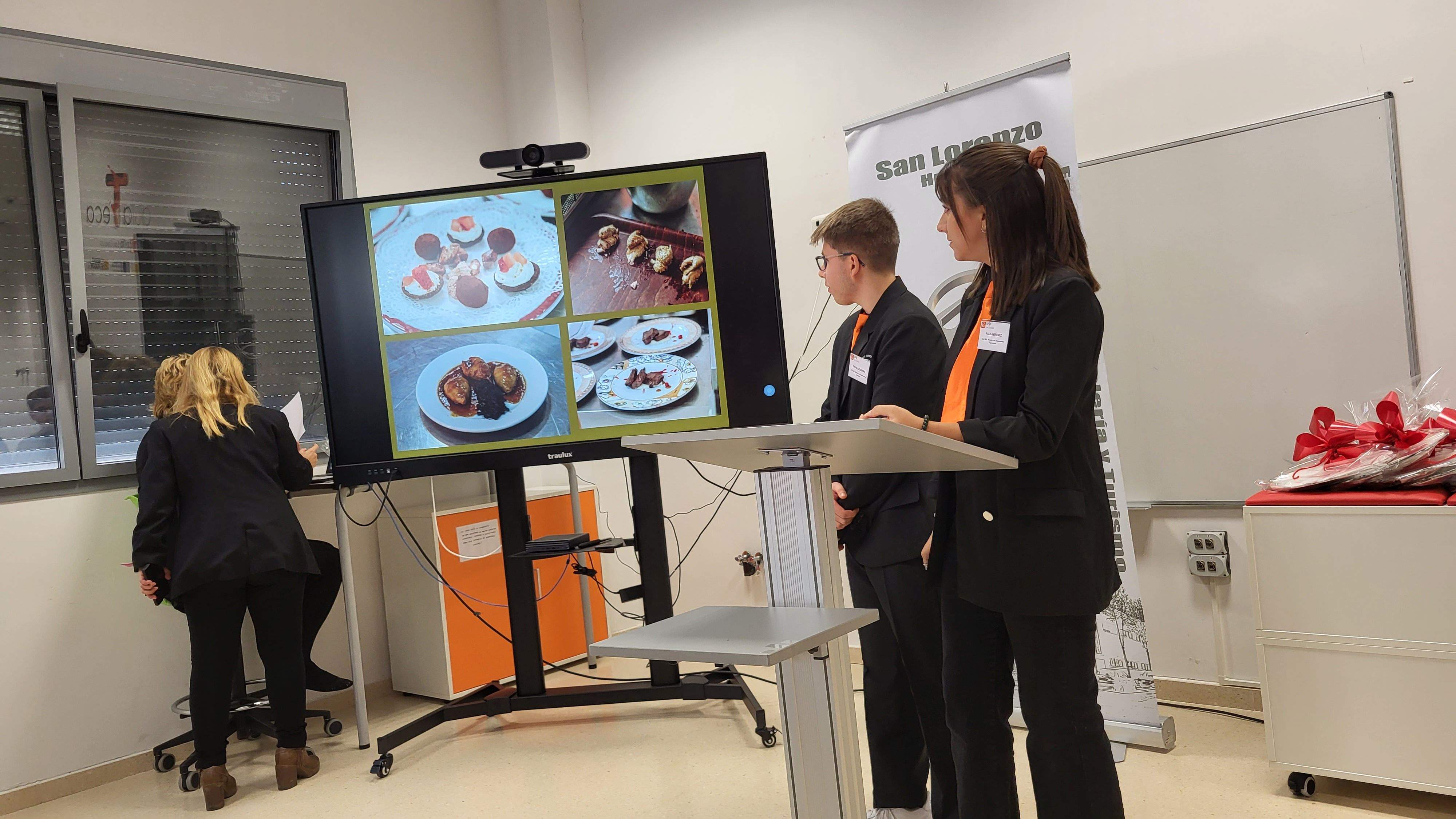 Entrega de los premios de las semanas gastronómicas de la Escuela de Hostelería y Turismo IES San Lorenzo