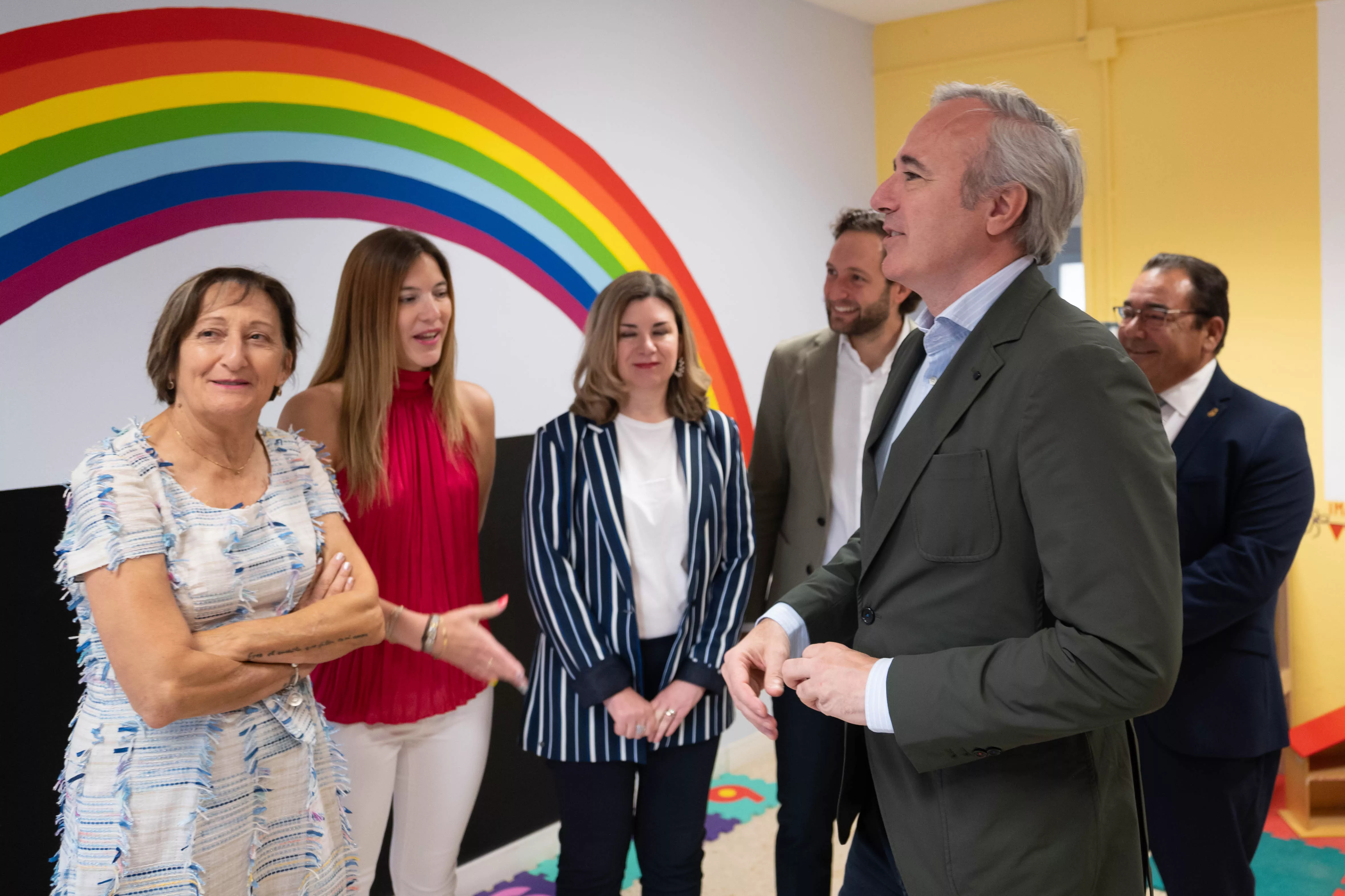 Presentación del plan de escuelas rurales de DGA y DPH. Foto Fabián Simón