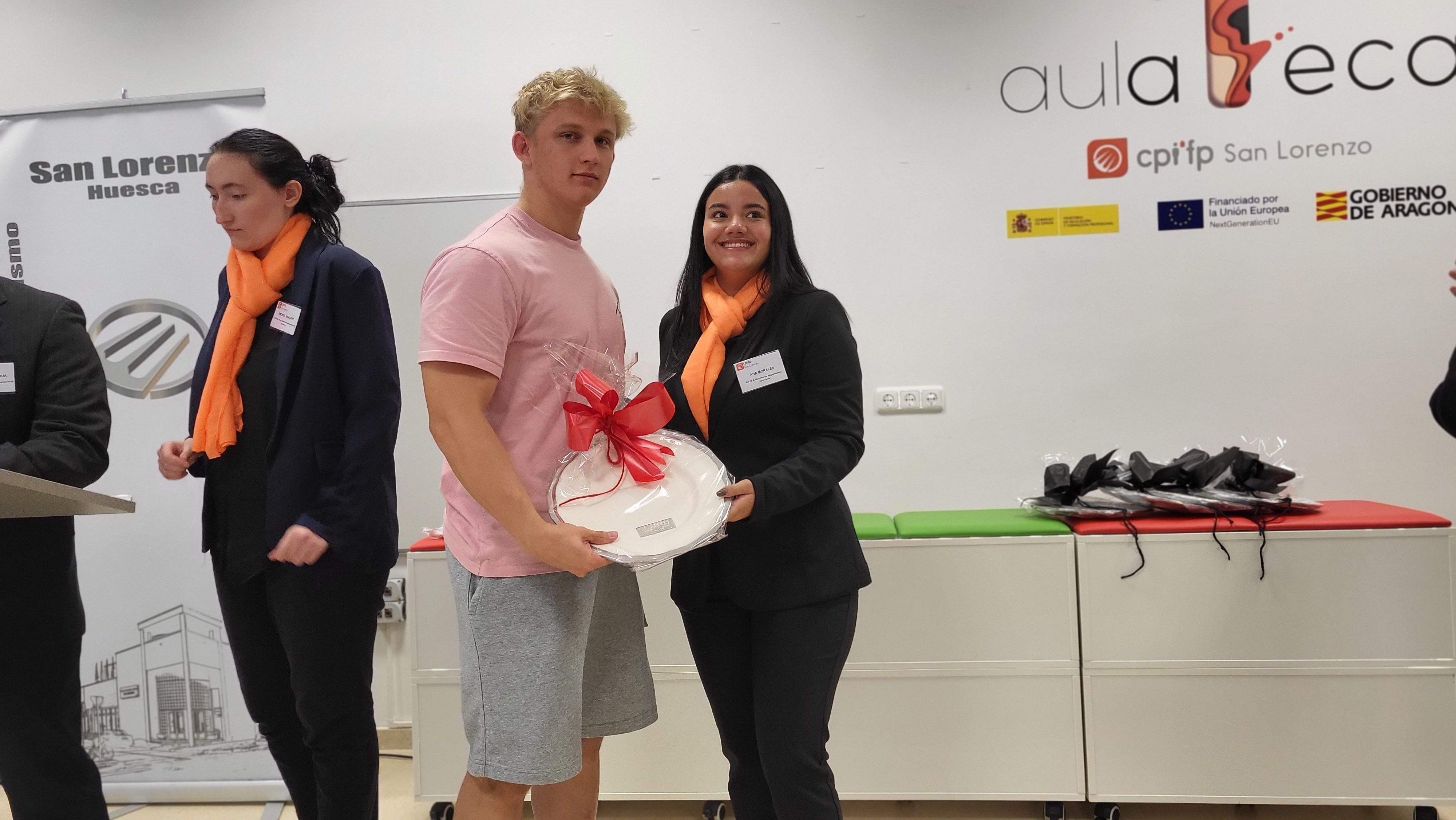 Entrega de los premios de las semanas gastronómicas de la Escuela de Hostelería y Turismo IES San Lorenzo