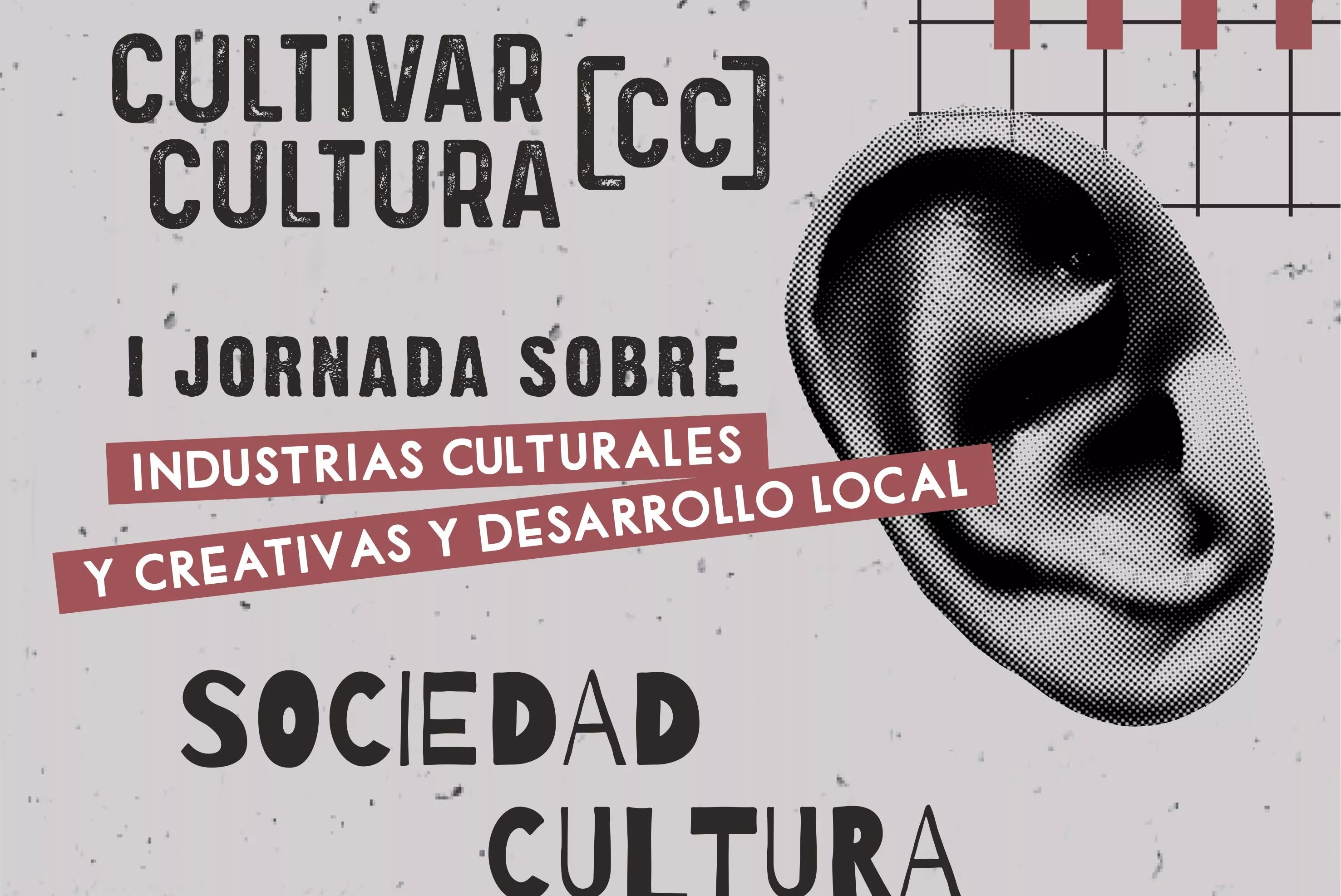 Cartel de la Jornada sobre Industrias Culturales y Creativas