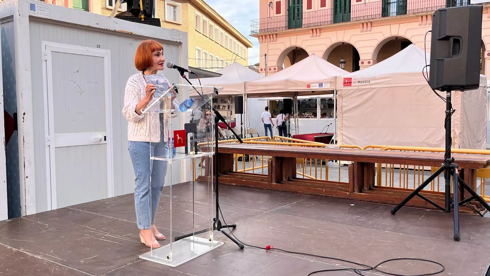 Recital del grupo de creación poética de las Bibliotecas Municipales. Foto Mercedes Manterola