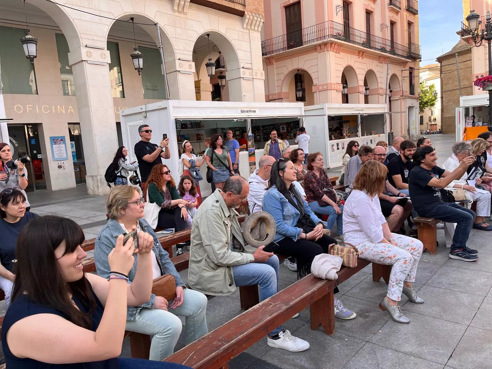 Recital del grupo de creación poética de las Bibliotecas Municipales. Foto Mercedes Manterola
