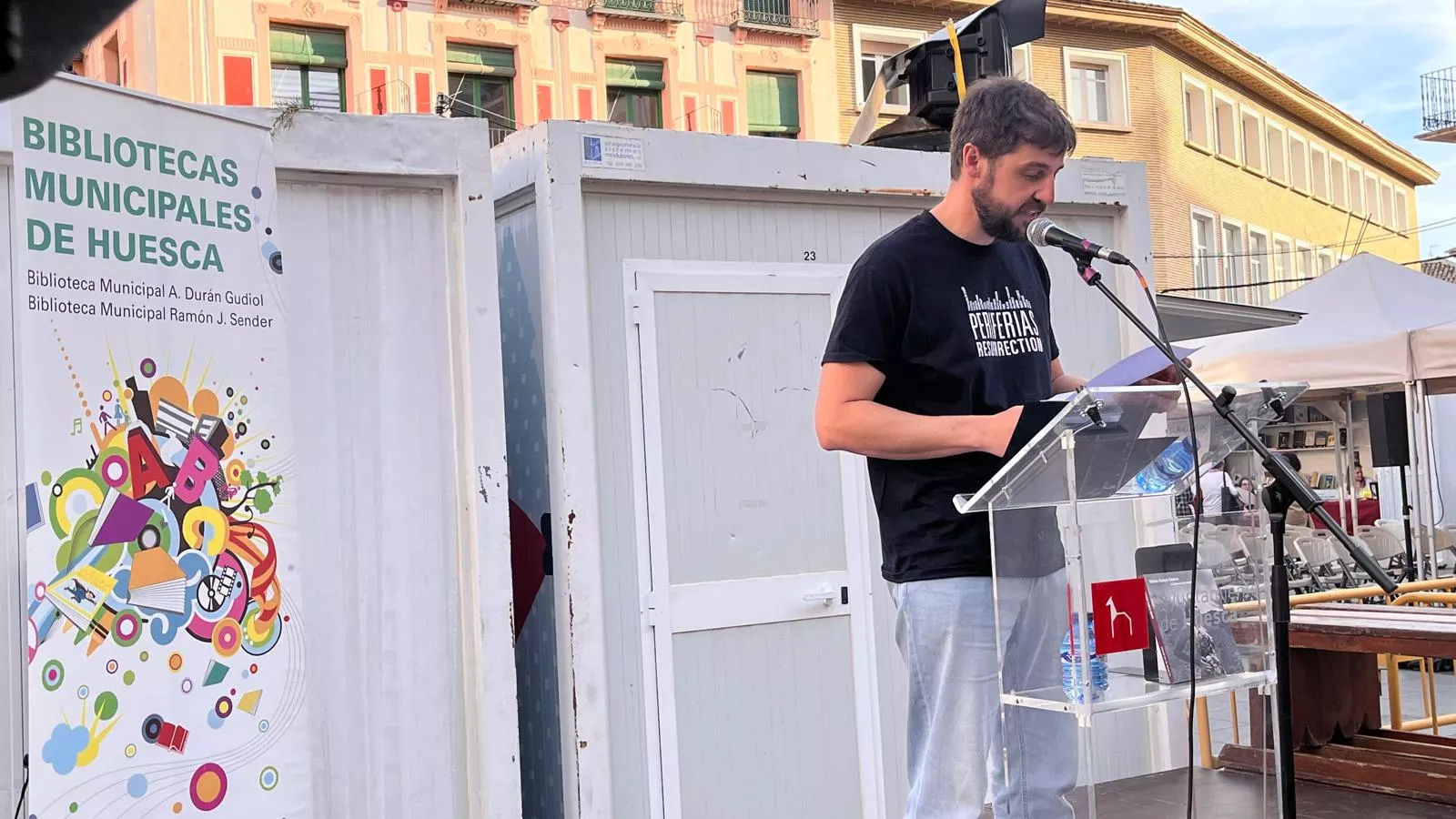 Recital del grupo de creación poética de las Bibliotecas Municipales. Foto Mercedes Manterola