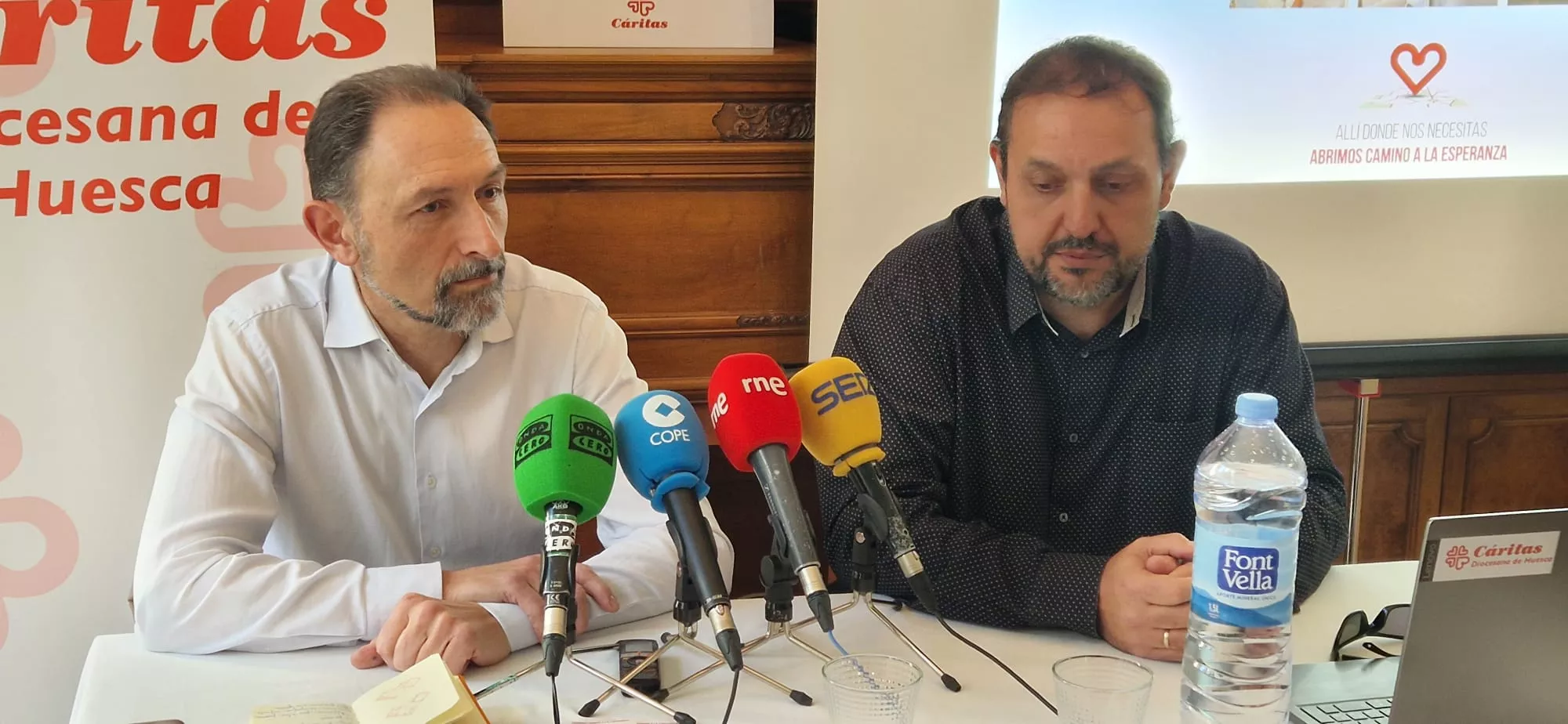 Felipe Munuera y Jaime Esparrach. Foto Myriam Martínez