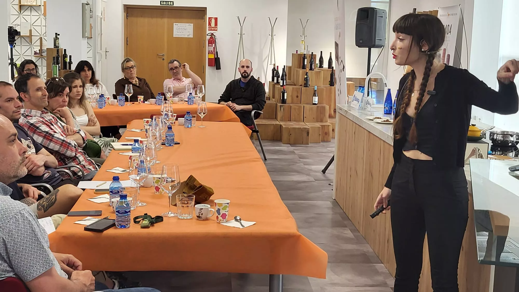 Taller de Esther Merino en Huesca la Magia de la Gastronomía