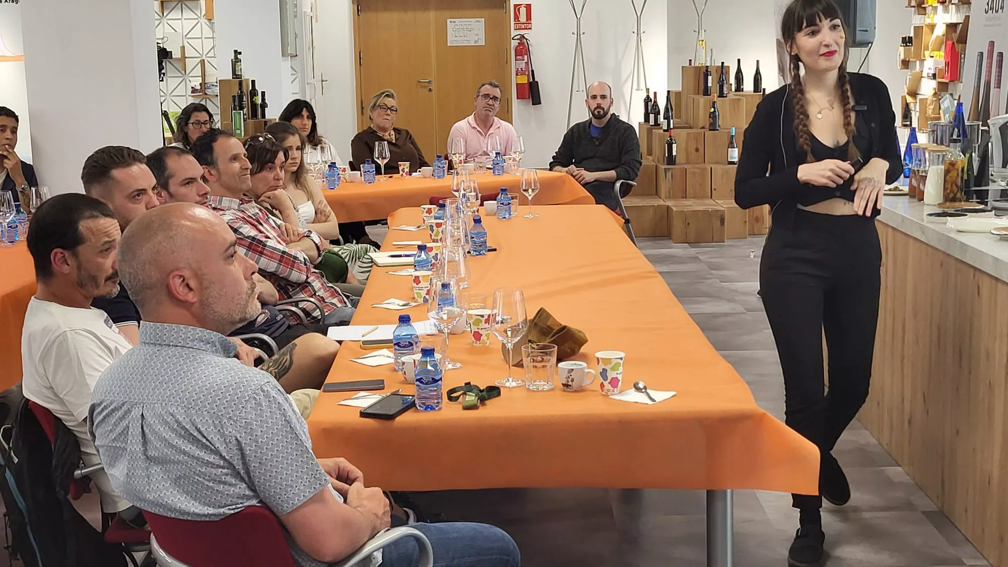 Taller de Esther Merino en Huesca la Magia de la Gastronomía
