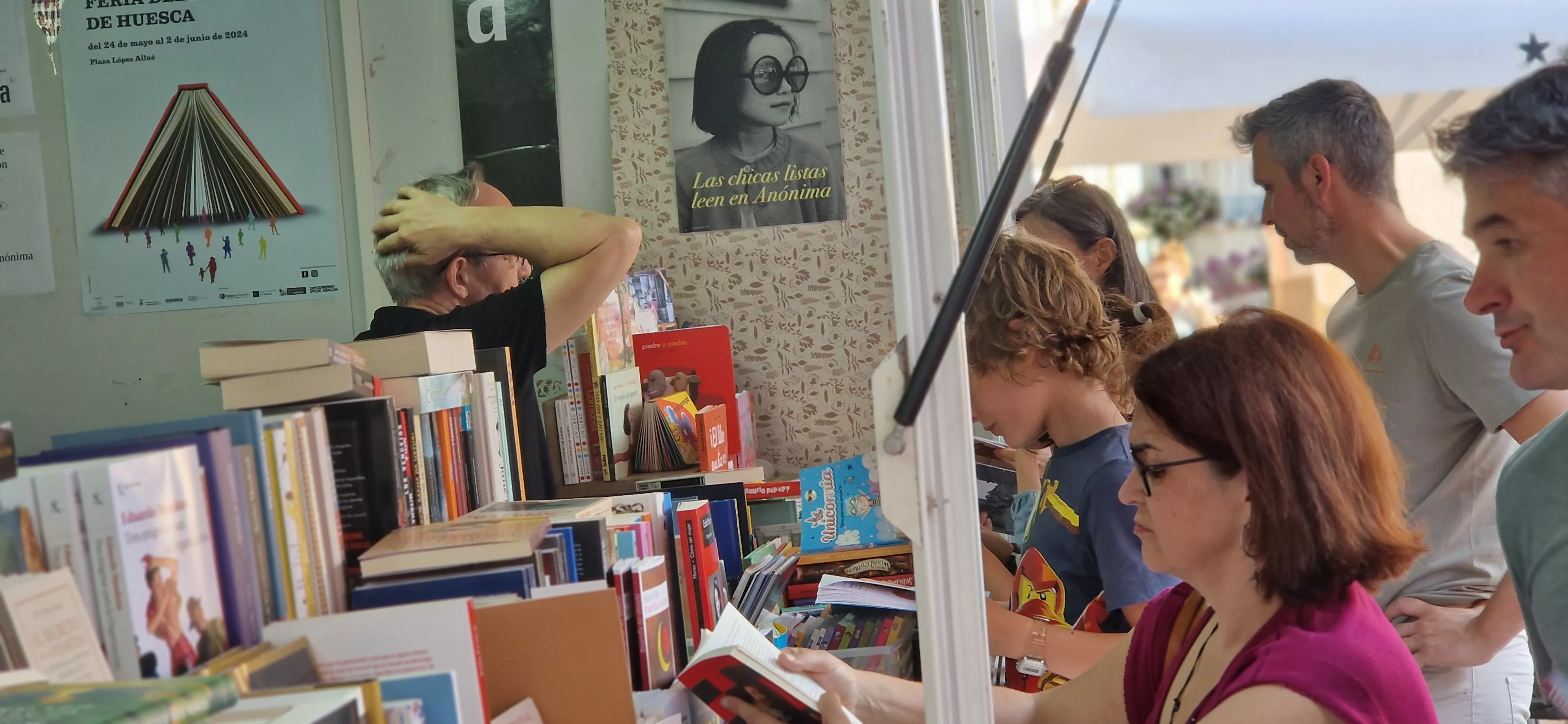 40º Feria del Libro de Huesca. Foto Myriam Martínez