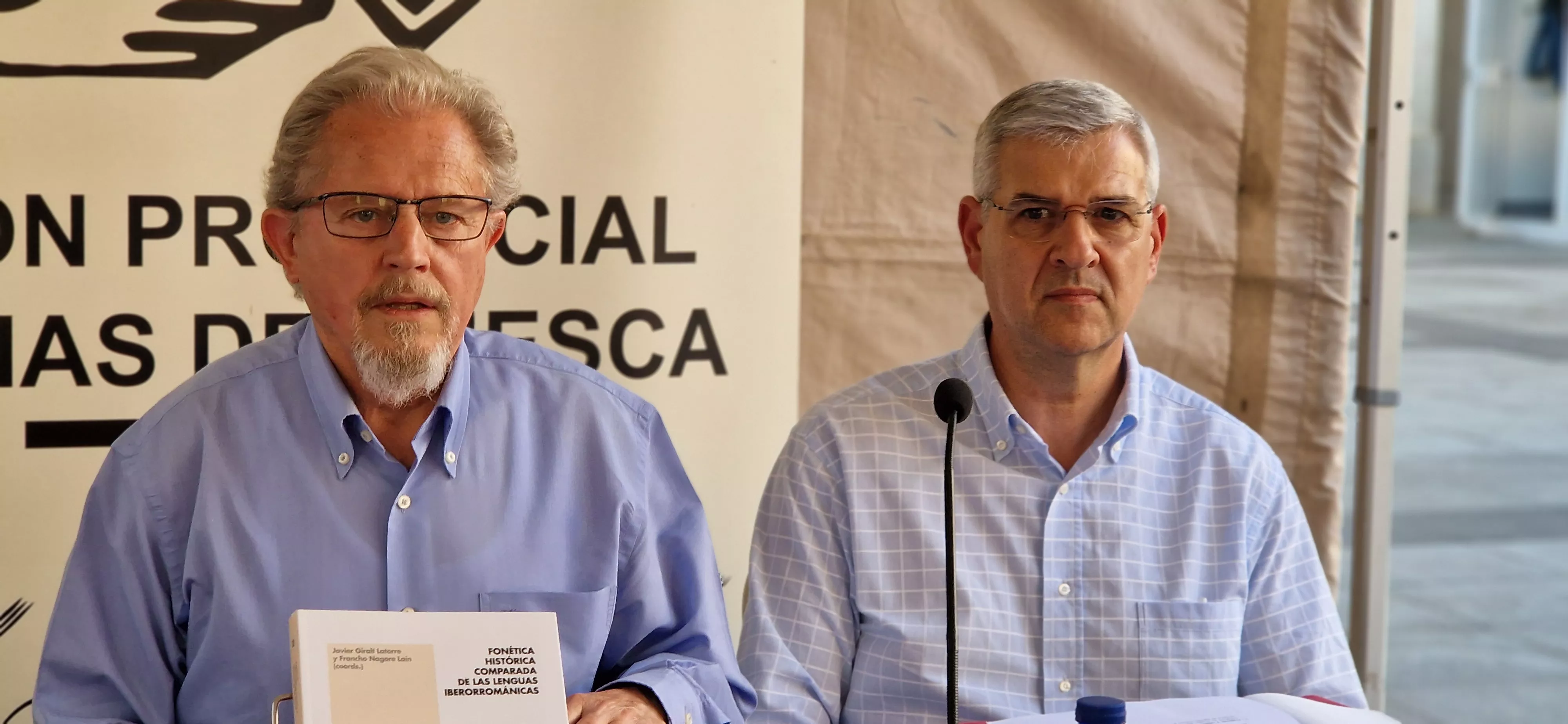 Francho Nagore y Javier Giralt. Foto Myriam Martínez