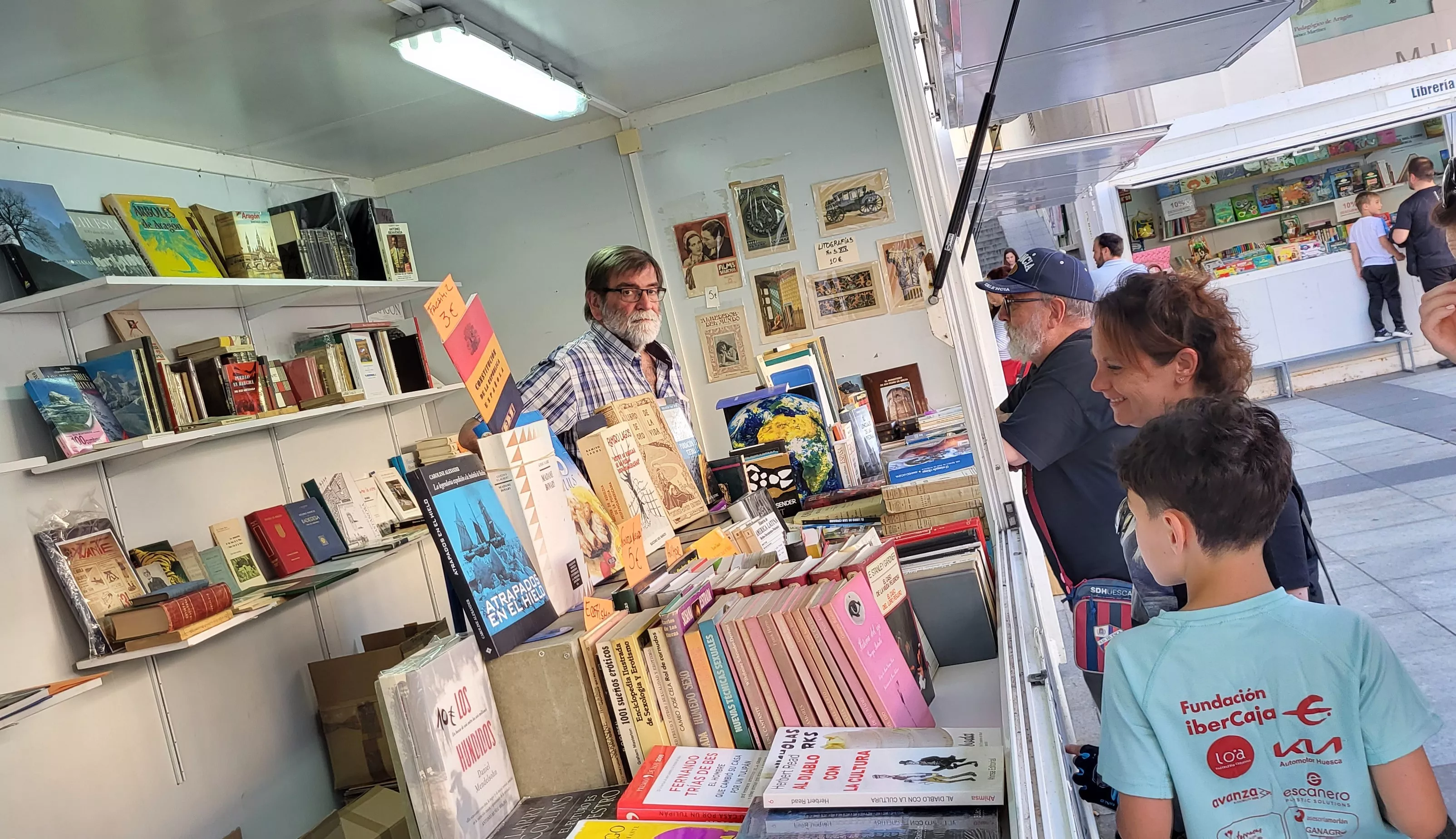 40º Feria del Libro de Huesca. Foto Mercedes Manterola