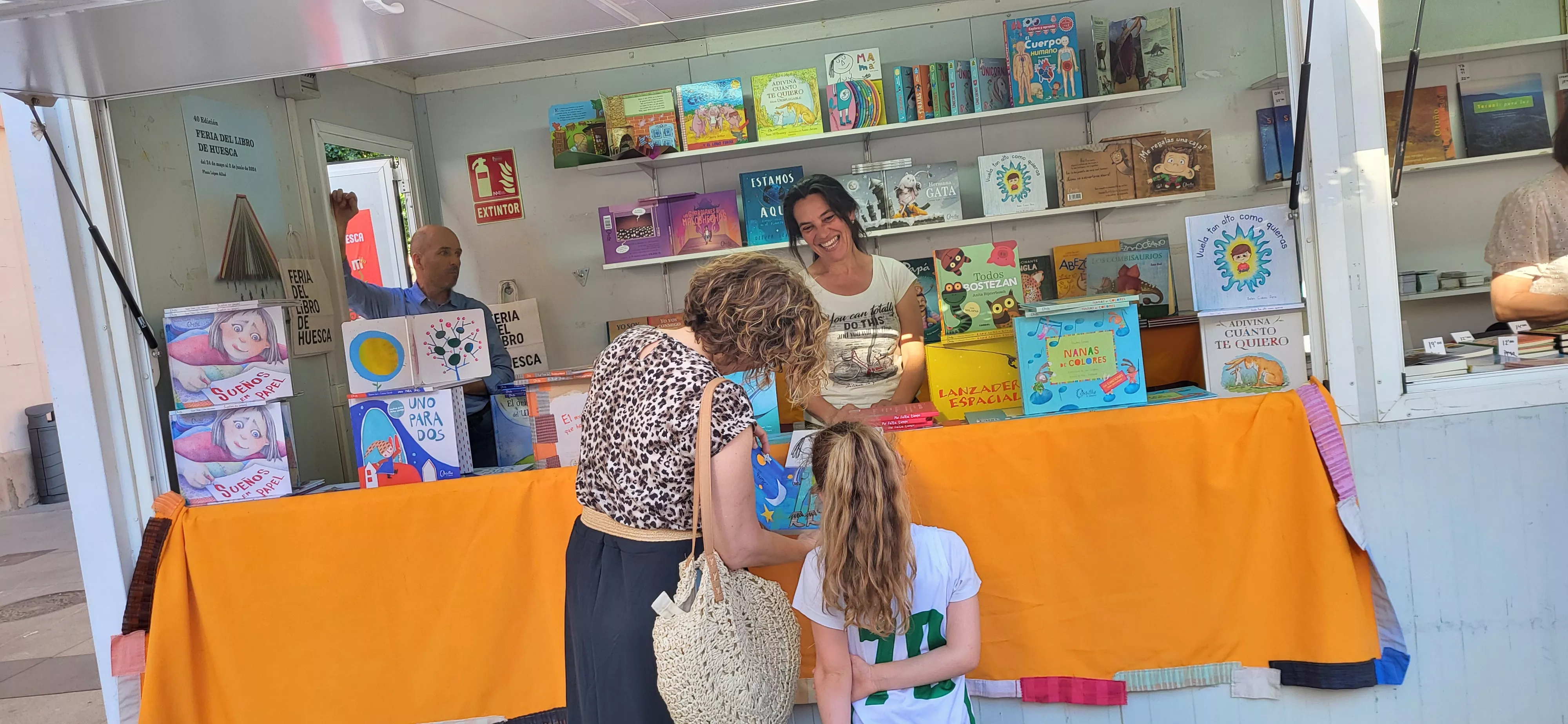40º Feria del Libro de Huesca. Foto Mercedes Manterola