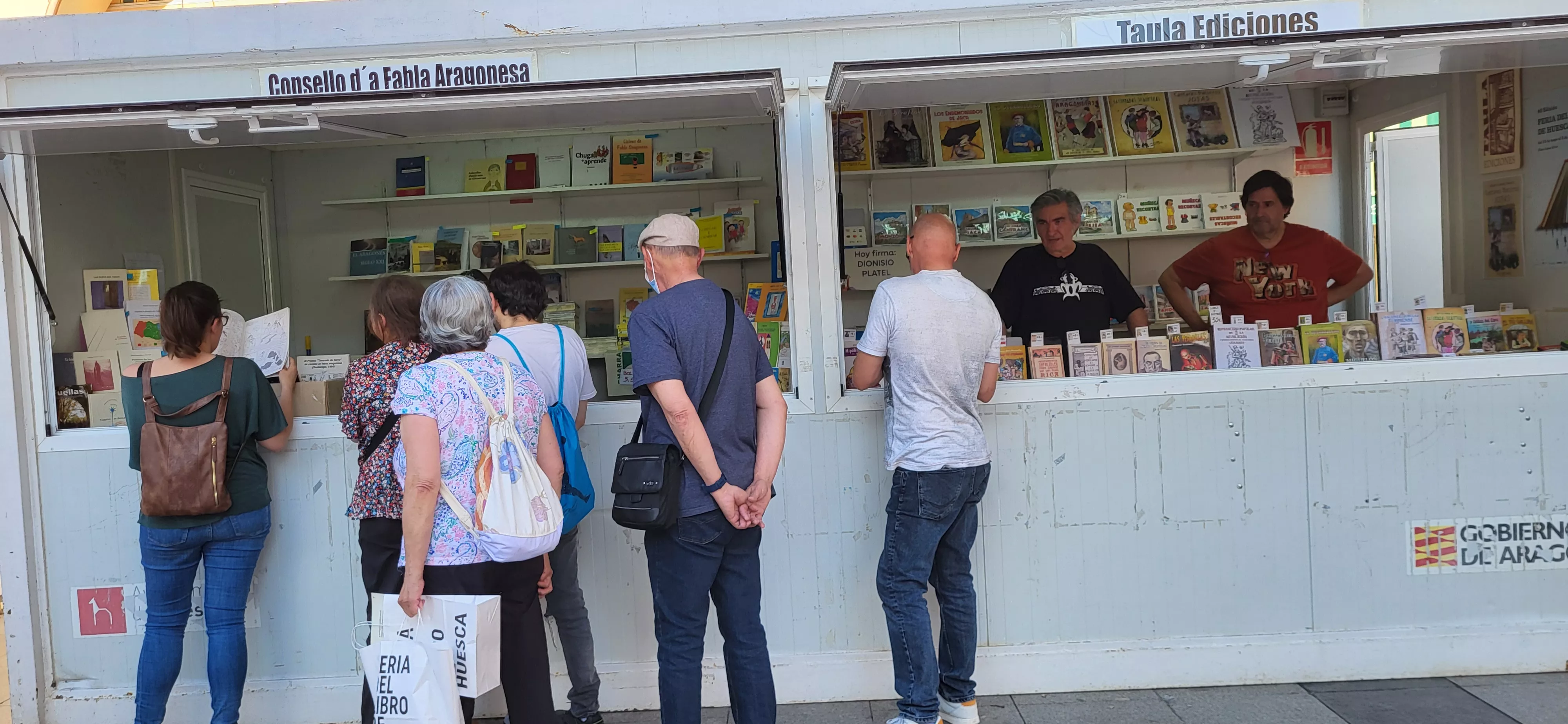 40º Feria del Libro de Huesca. Foto Mercedes Manterola