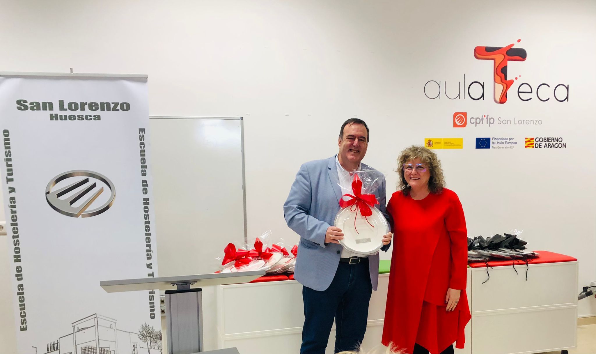 Entrega de los premios de las semanas gastronómicas de la Escuela de Hostelería y Turismo IES San Lorenzo