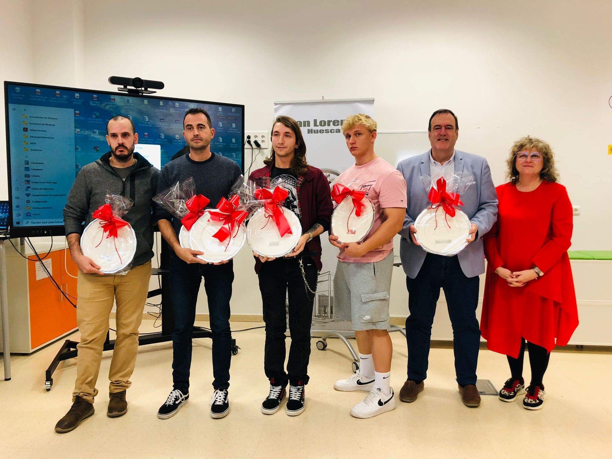 Entrega de los premios de las semanas gastronómicas de la Escuela de Hostelería y Turismo IES San Lorenzo