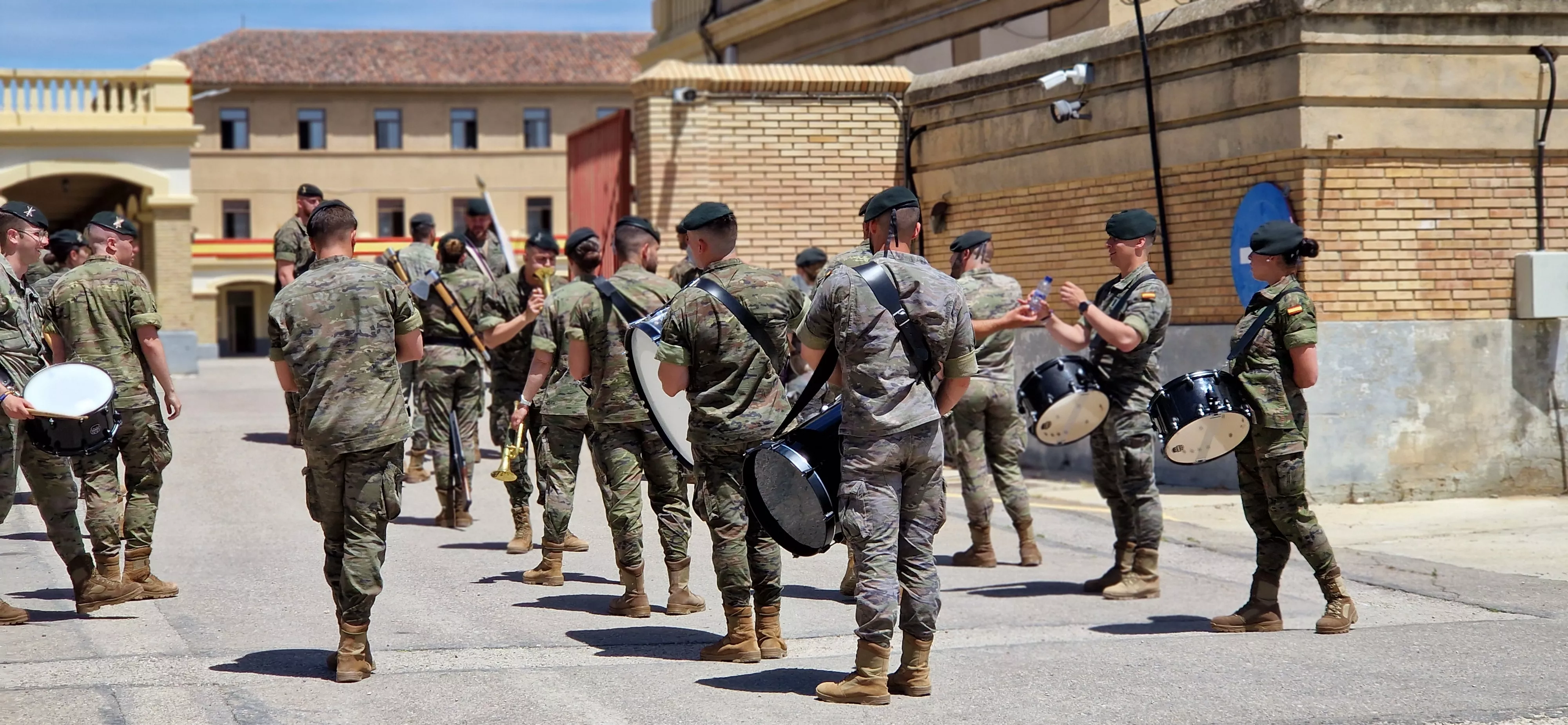 Cuartel Sancho Ramírez. Foto Myriam Martínez