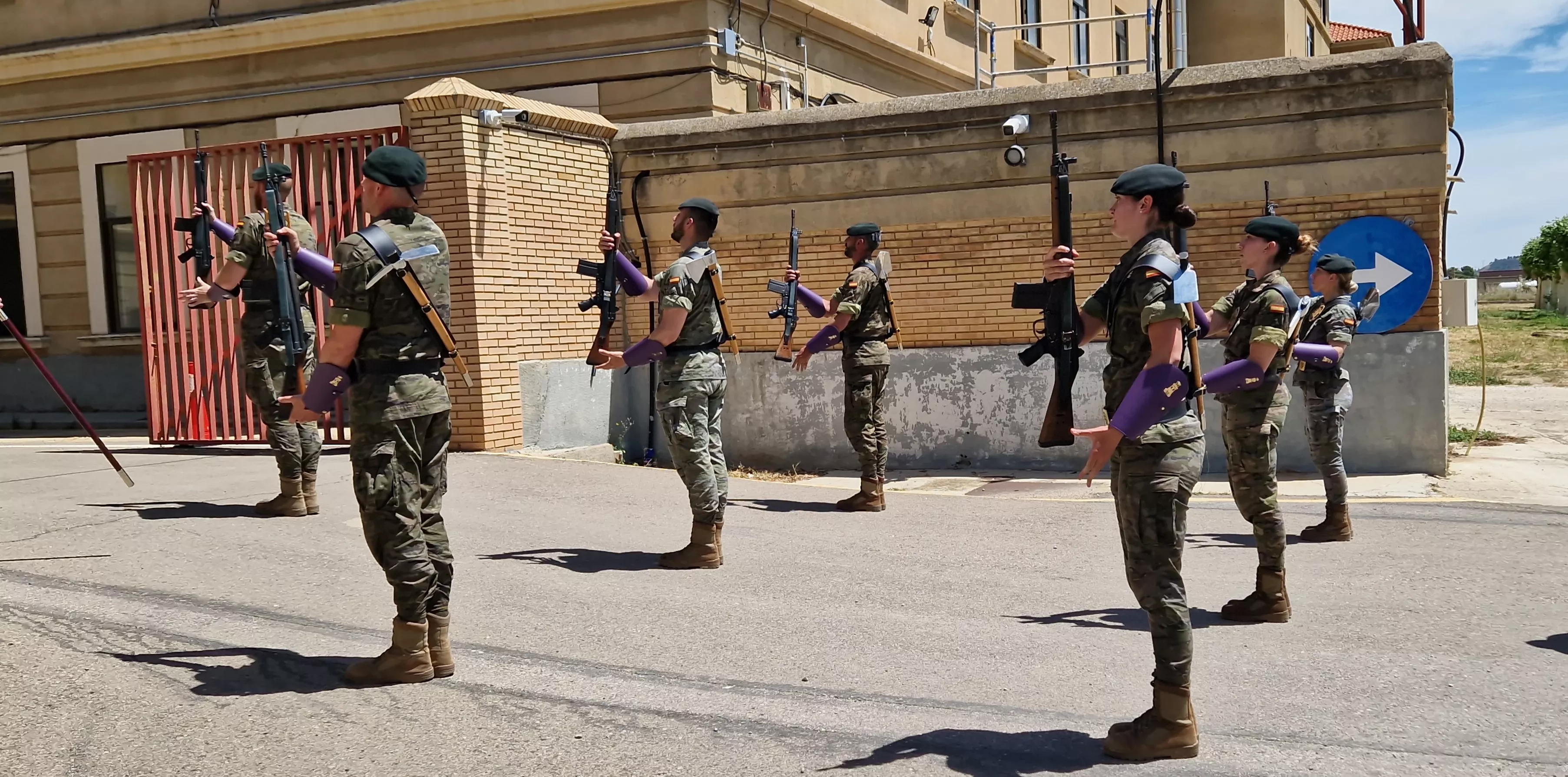 Cuartel Sancho Ramírez. Foto Myriam Martínez